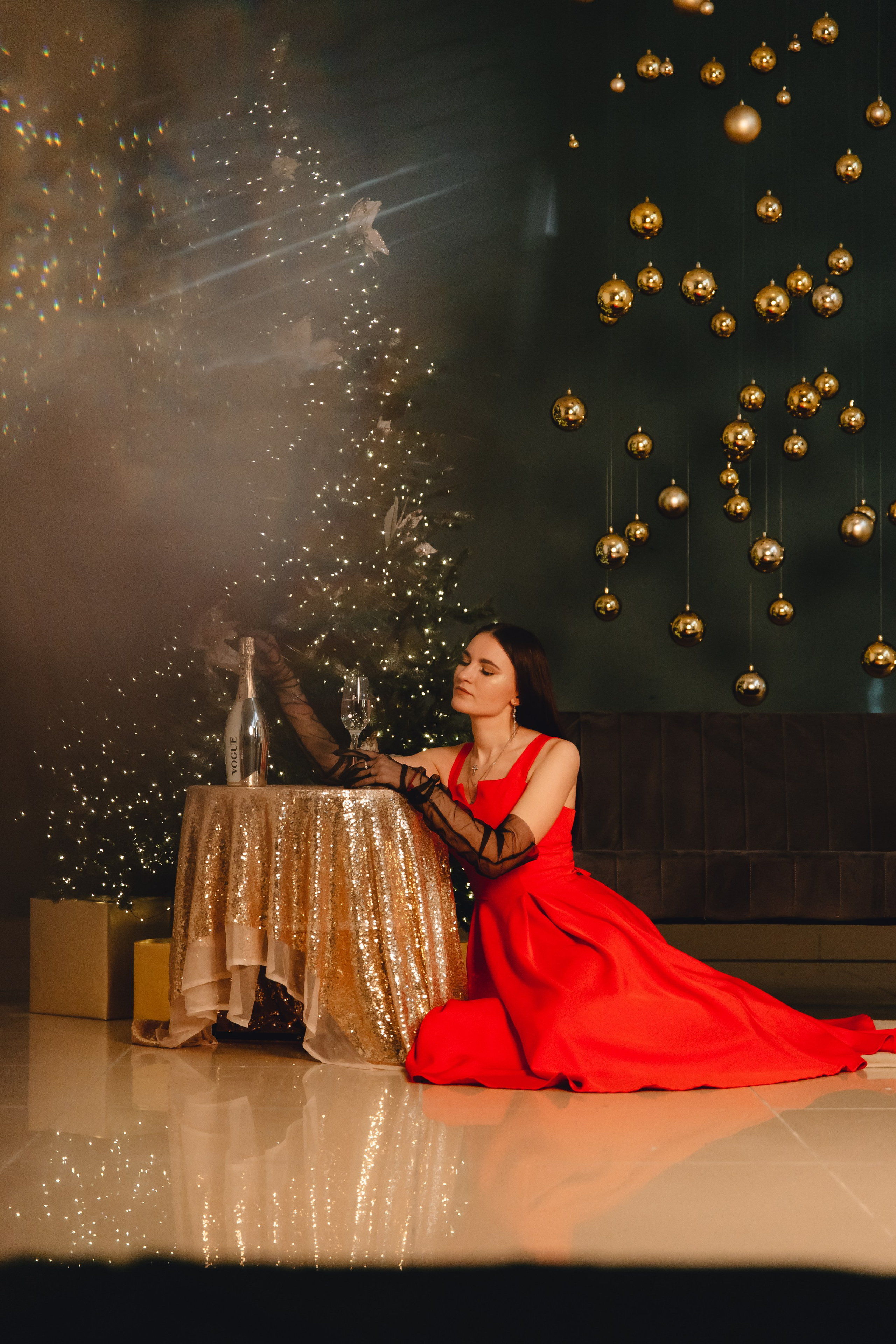 Лера. Индивидуальная новогодняя фотосессия. Фотограф во Владивостоке. Юрганова Анна