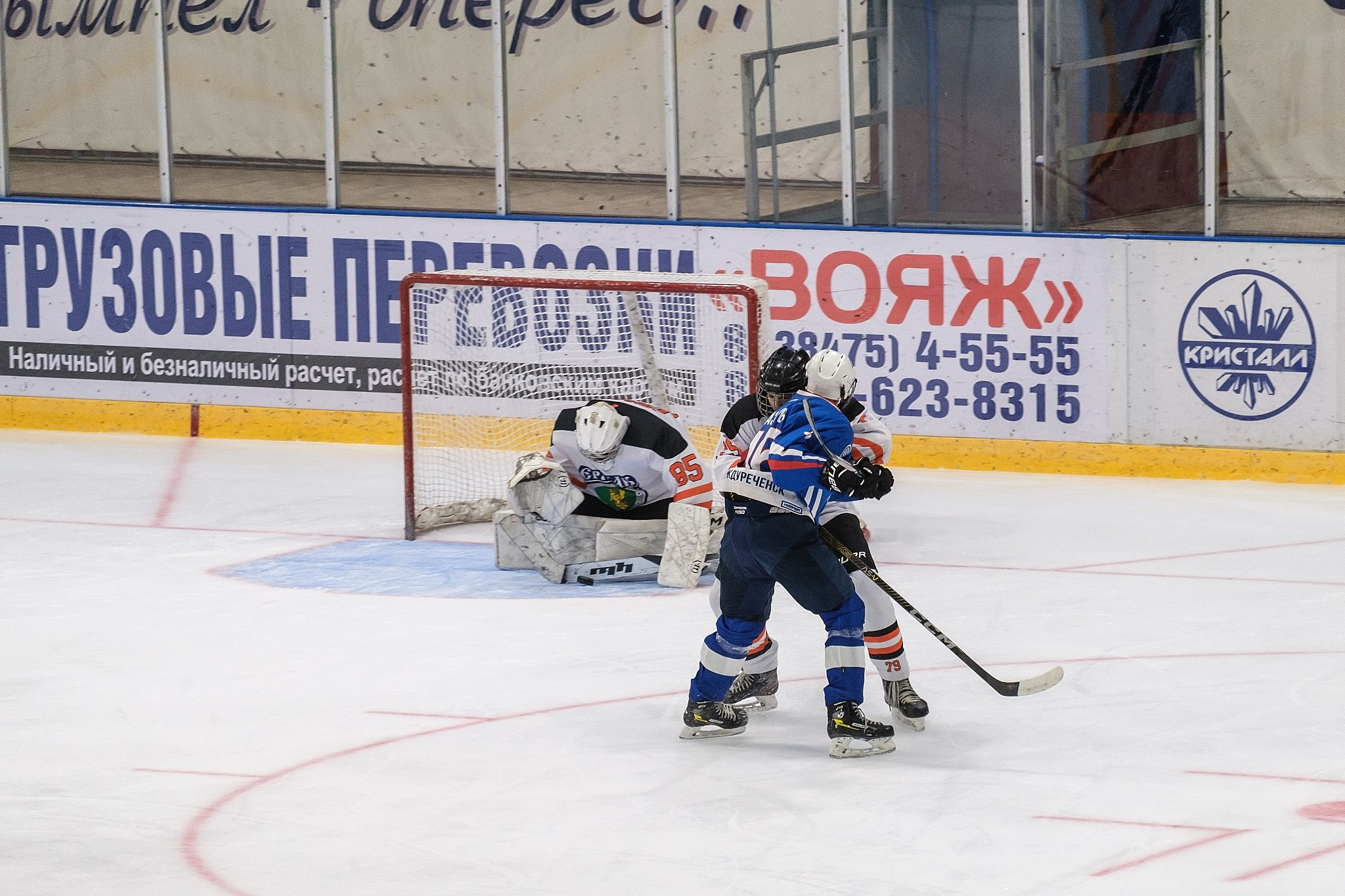 Хоккейный матч Вымпел-2011 (Междуреченск) vs Ермак (Ангарск) — фотограф в Междуреченске Никита Максимов