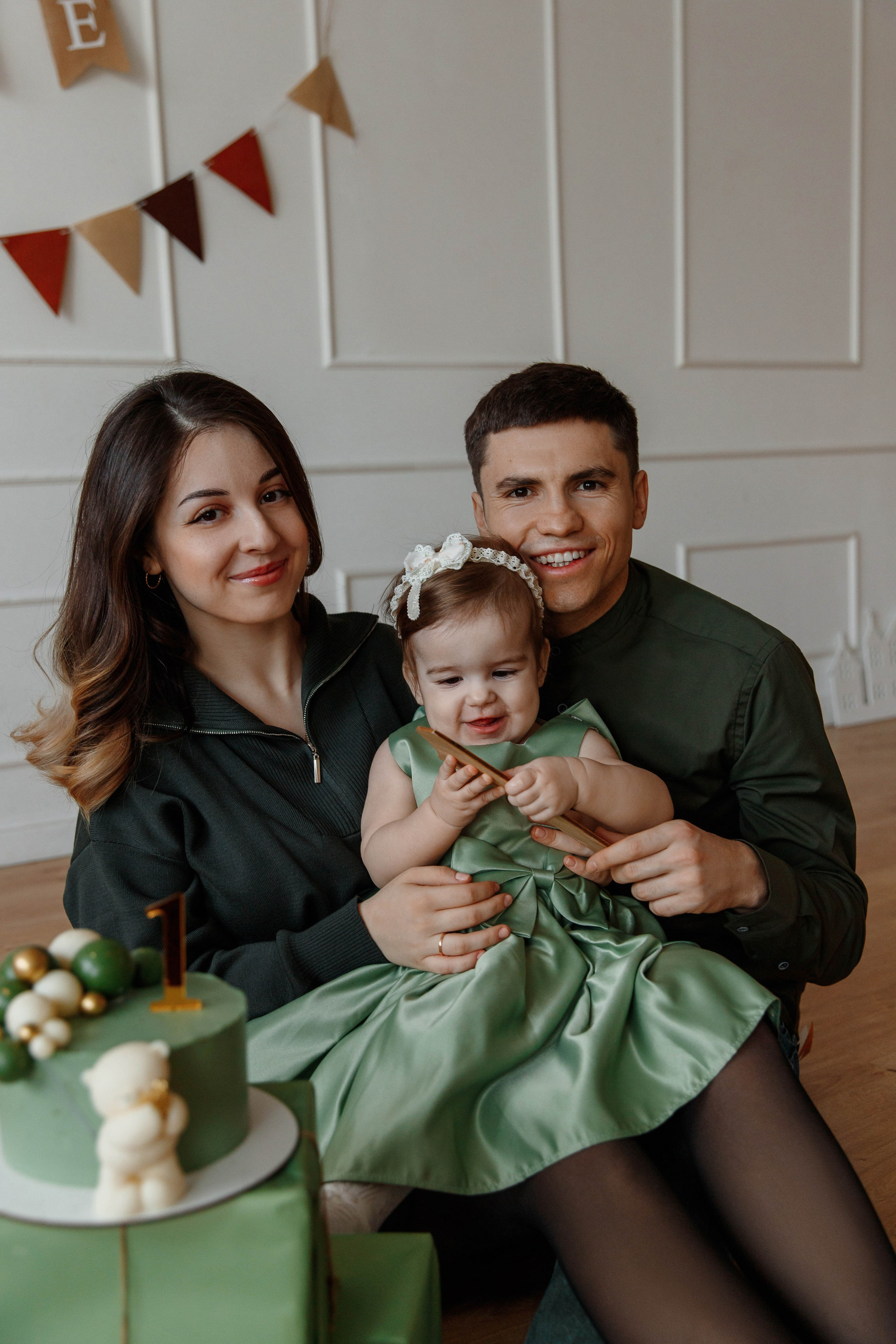 Фотосессия на 1 год жизни. Фотограф Александра Сыщенко