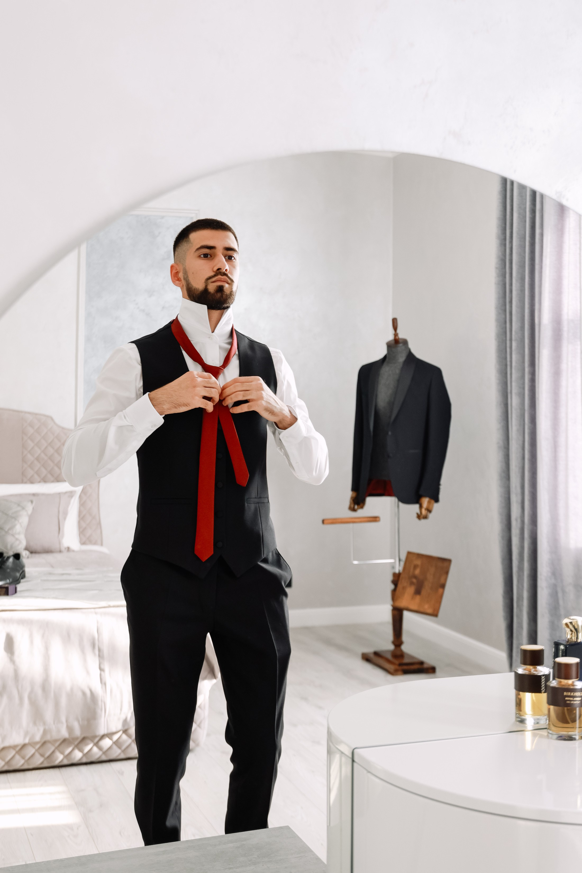 Сборы жениха. Фотограф Юлия Мальцева