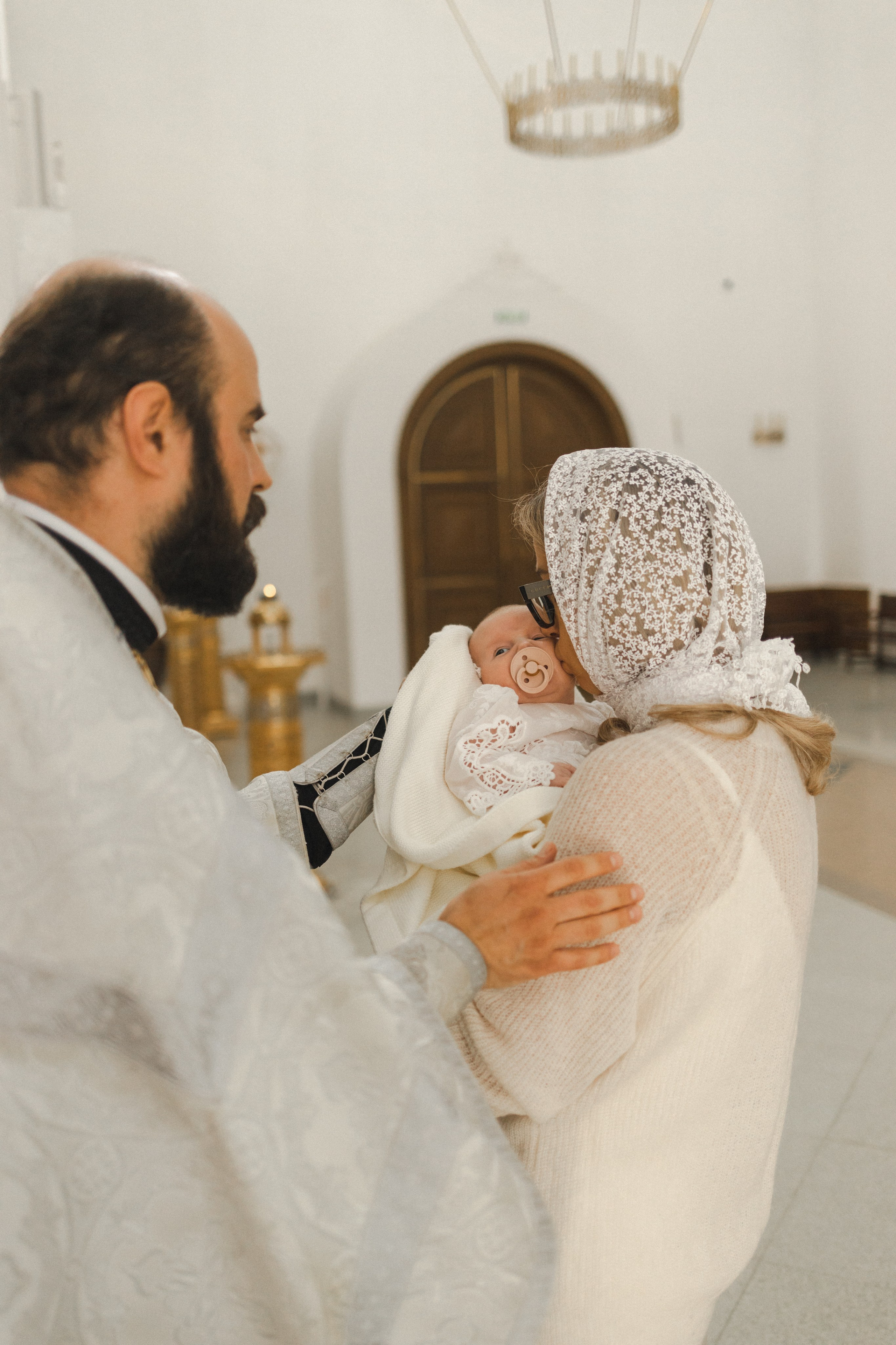 Крещение Стефании. Семейный фотограф в Москве