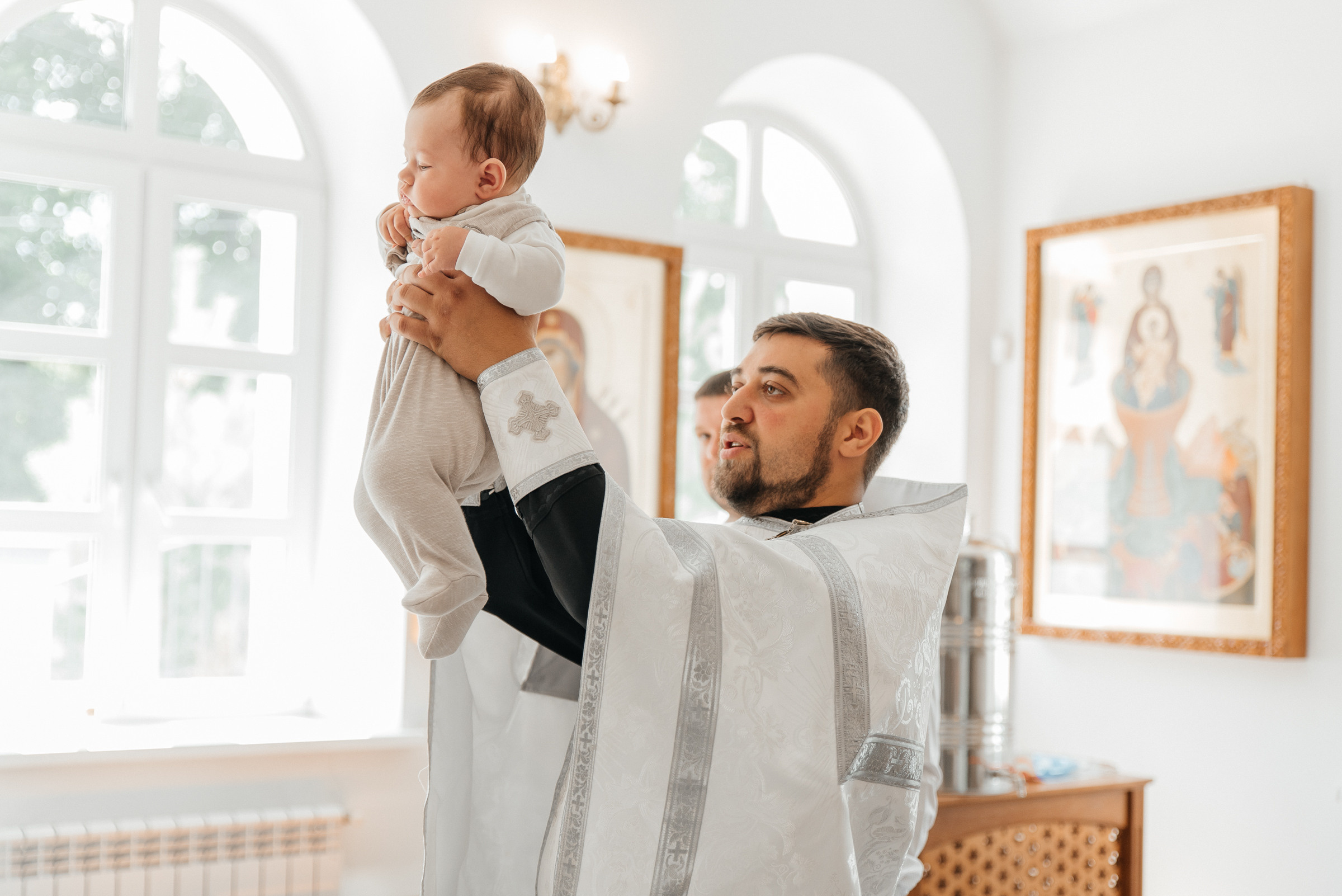 Крещение Романа. Свадебный и семейный фотограф в Туле Анастасия Чаликова