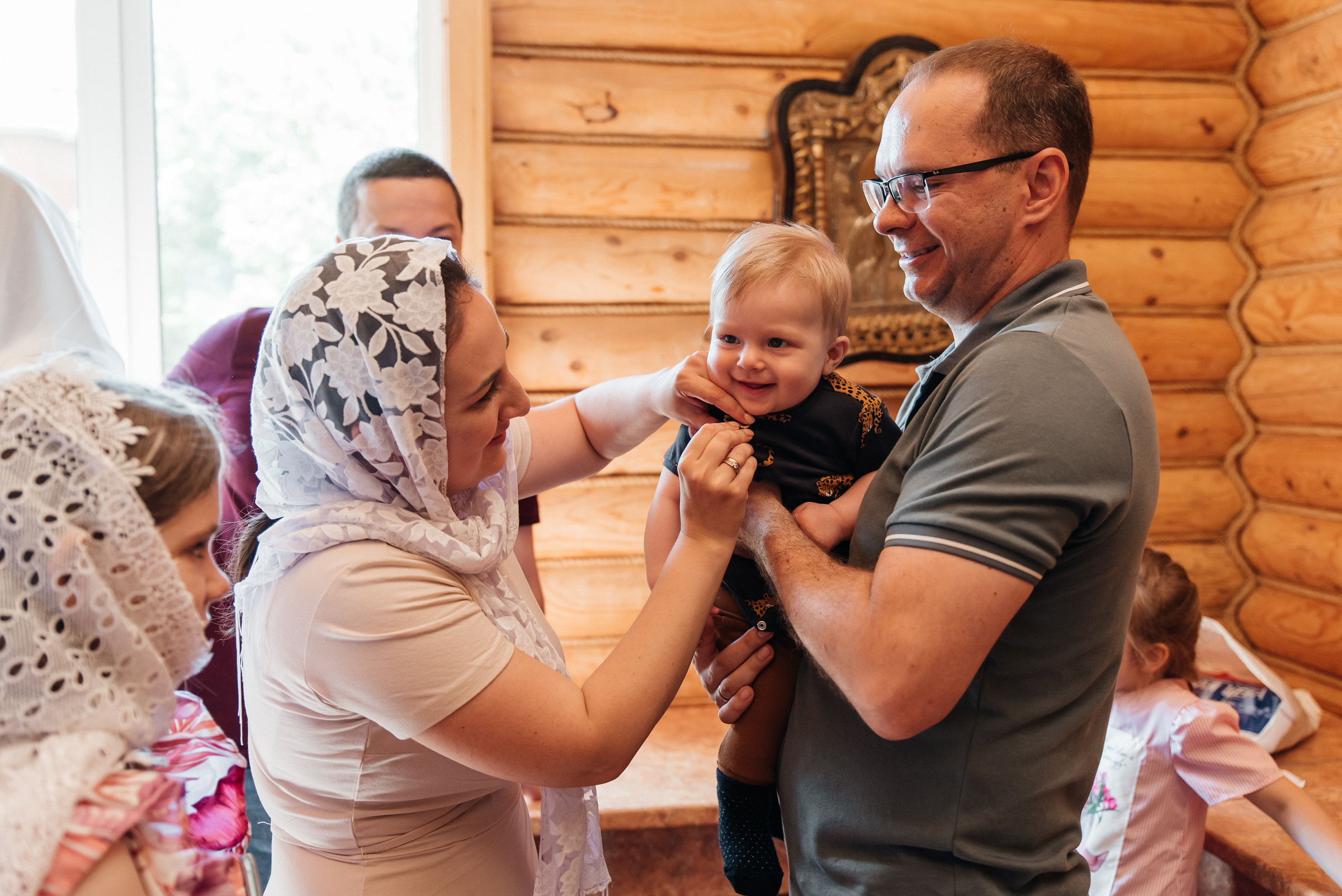 Крещение Михаила. Свадебный и семейный фотограф в Туле Анастасия Чаликова