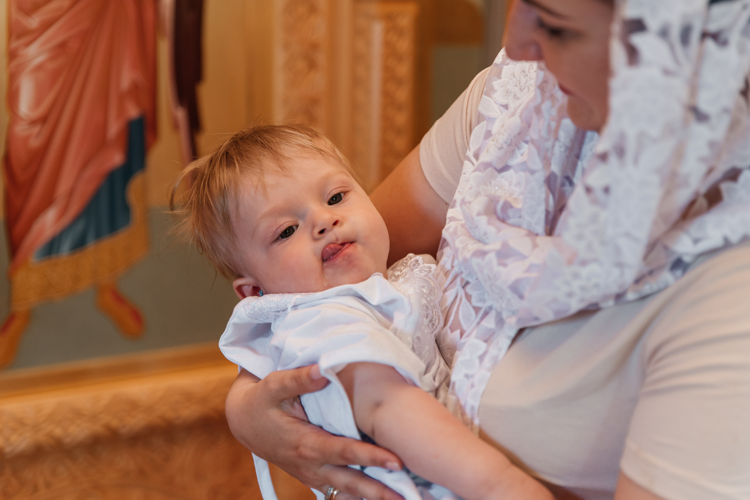Крещение Михаила. Свадебный и семейный фотограф в Туле Анастасия Чаликова