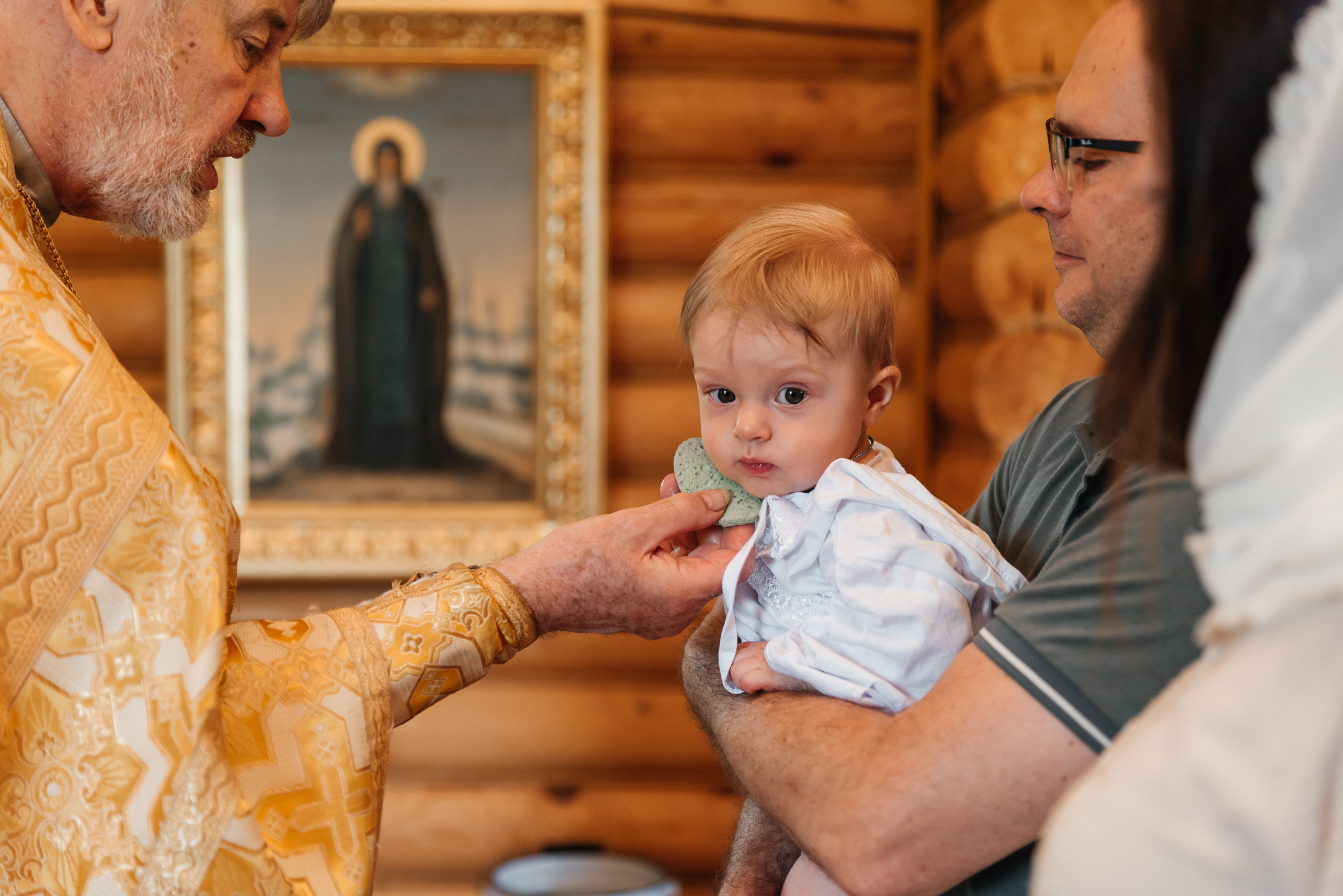 Крещение Михаила. Свадебный и семейный фотограф в Туле Анастасия Чаликова