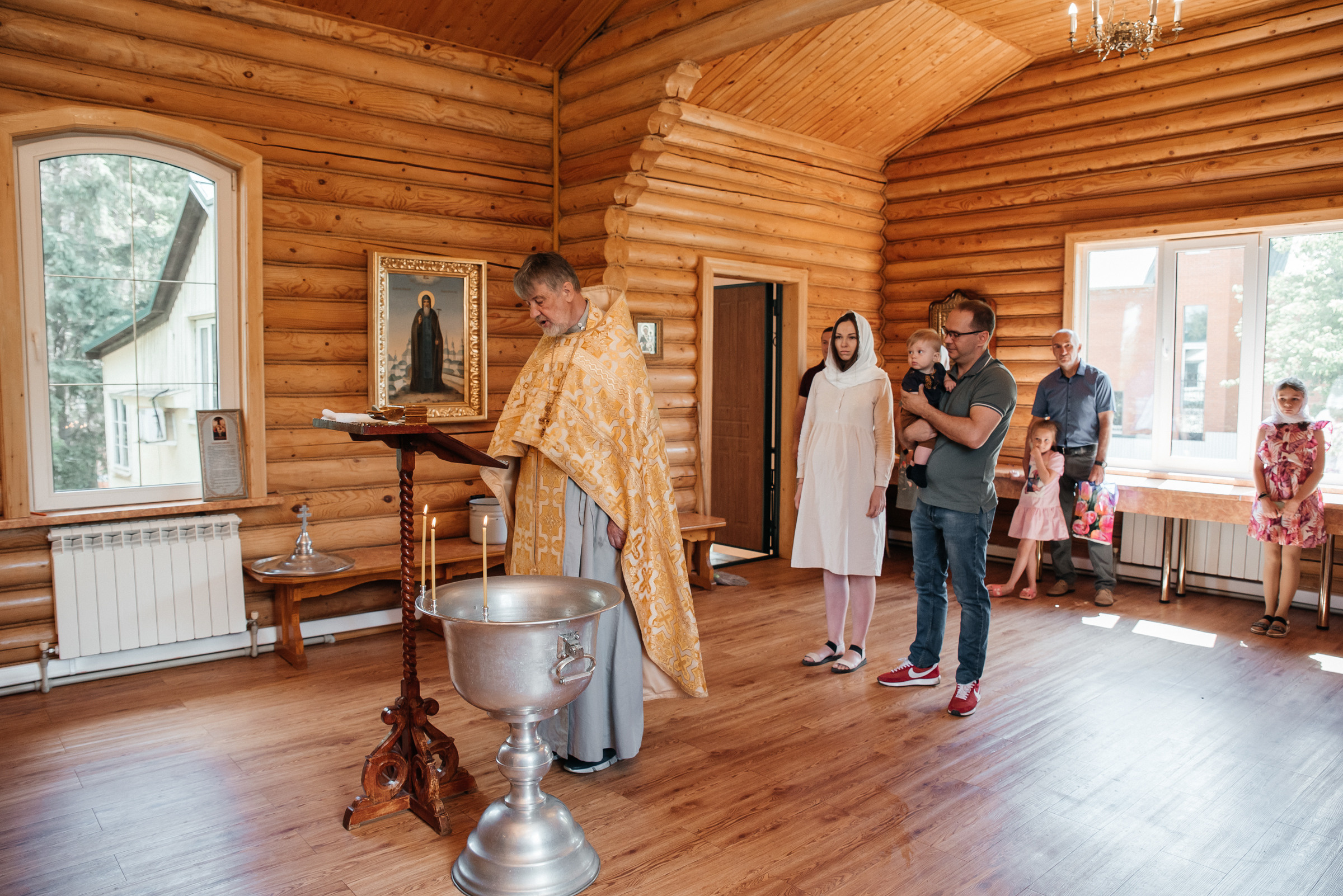 Крещение Михаила. Свадебный и семейный фотограф в Туле Анастасия Чаликова