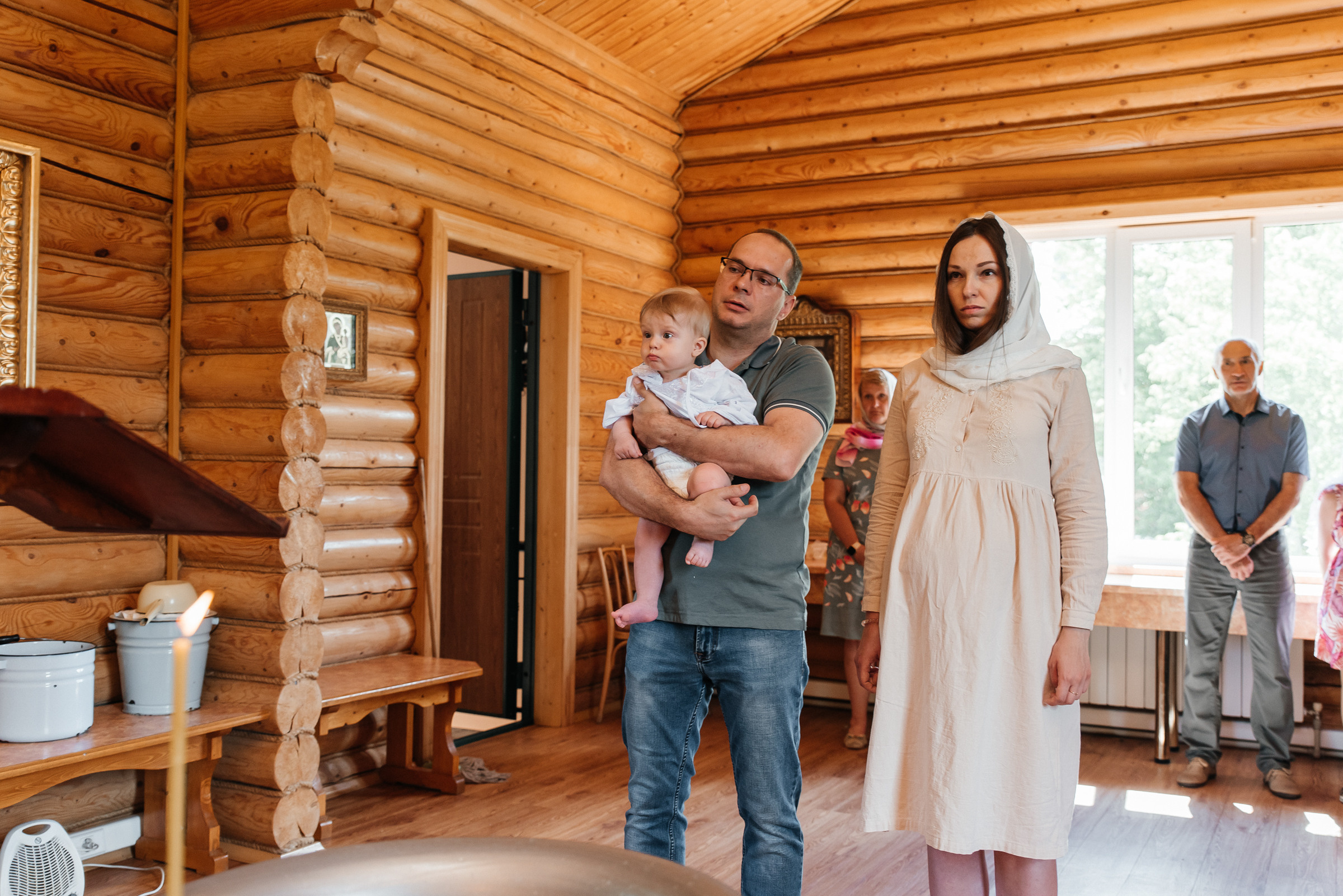 Крещение Михаила. Свадебный и семейный фотограф в Туле Анастасия Чаликова