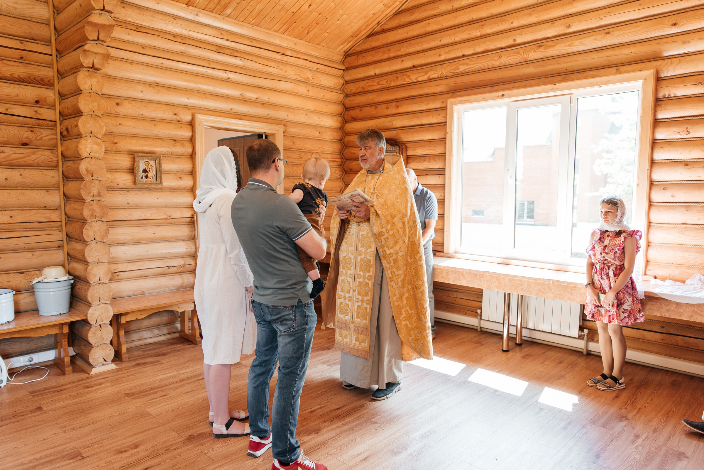 Крещение Михаила. Свадебный и семейный фотограф в Туле Анастасия Чаликова