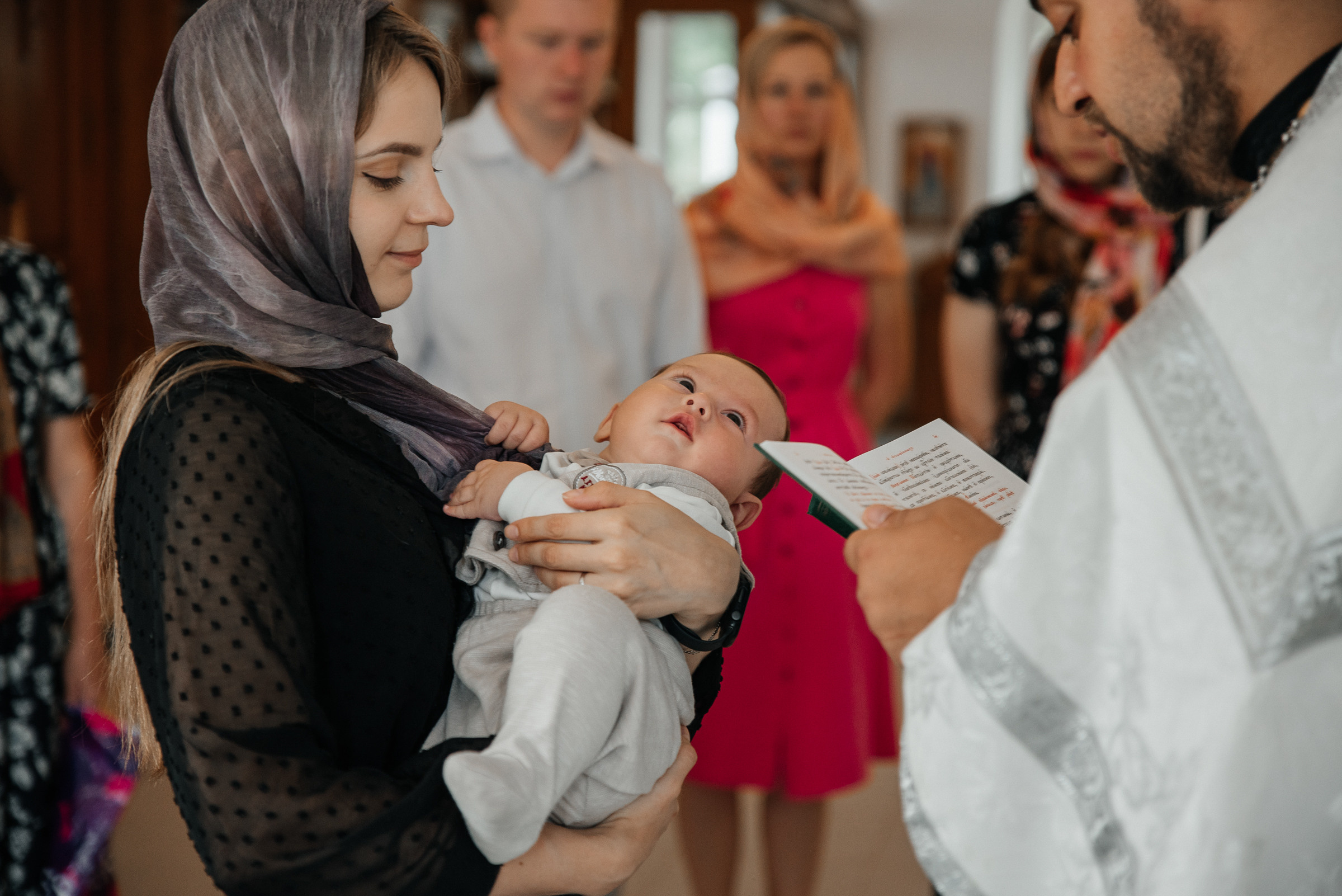 Крещение Романа. Свадебный и семейный фотограф в Туле Анастасия Чаликова