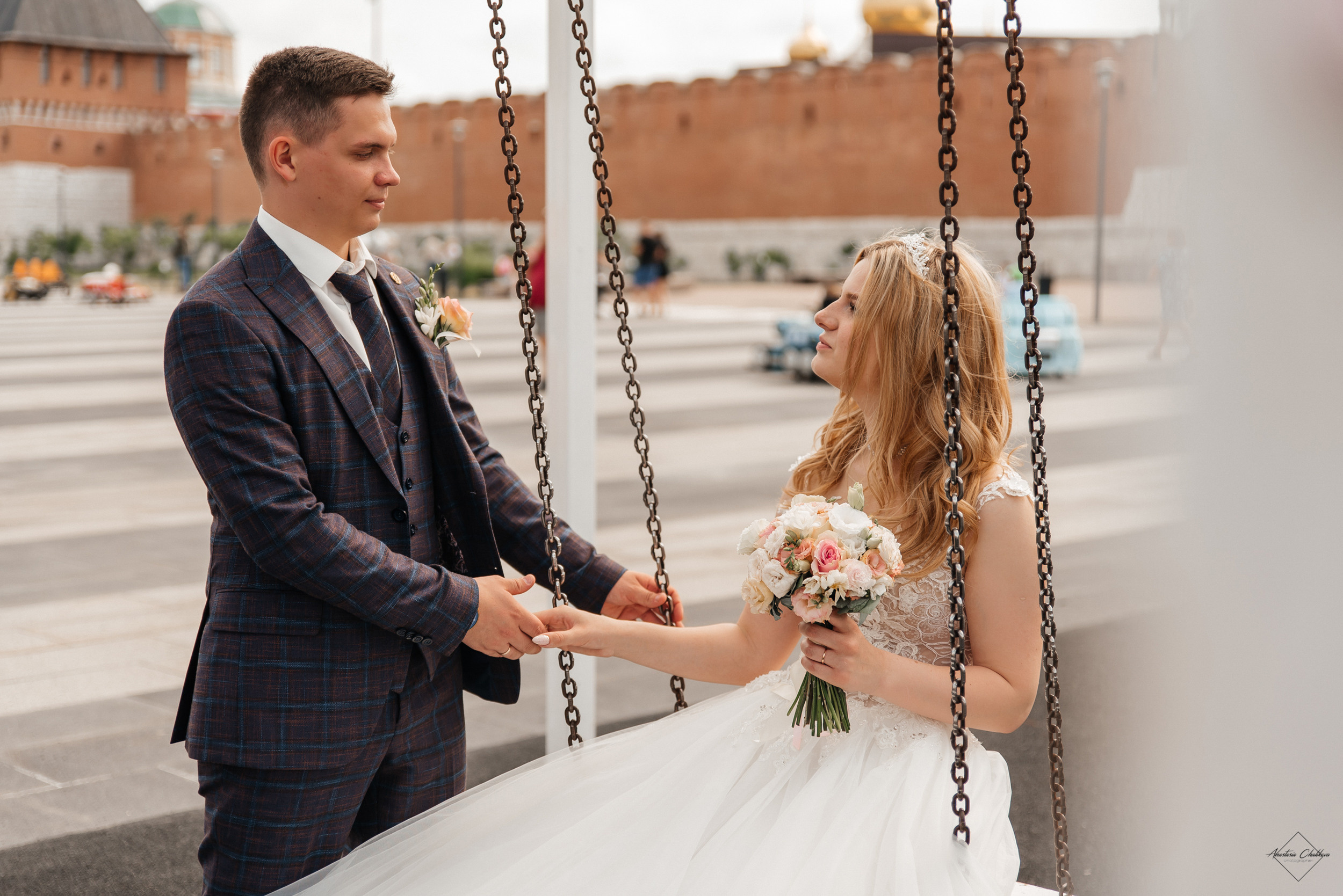 Настя и Денис. Свадебный и семейный фотограф в Туле Анастасия Чаликова