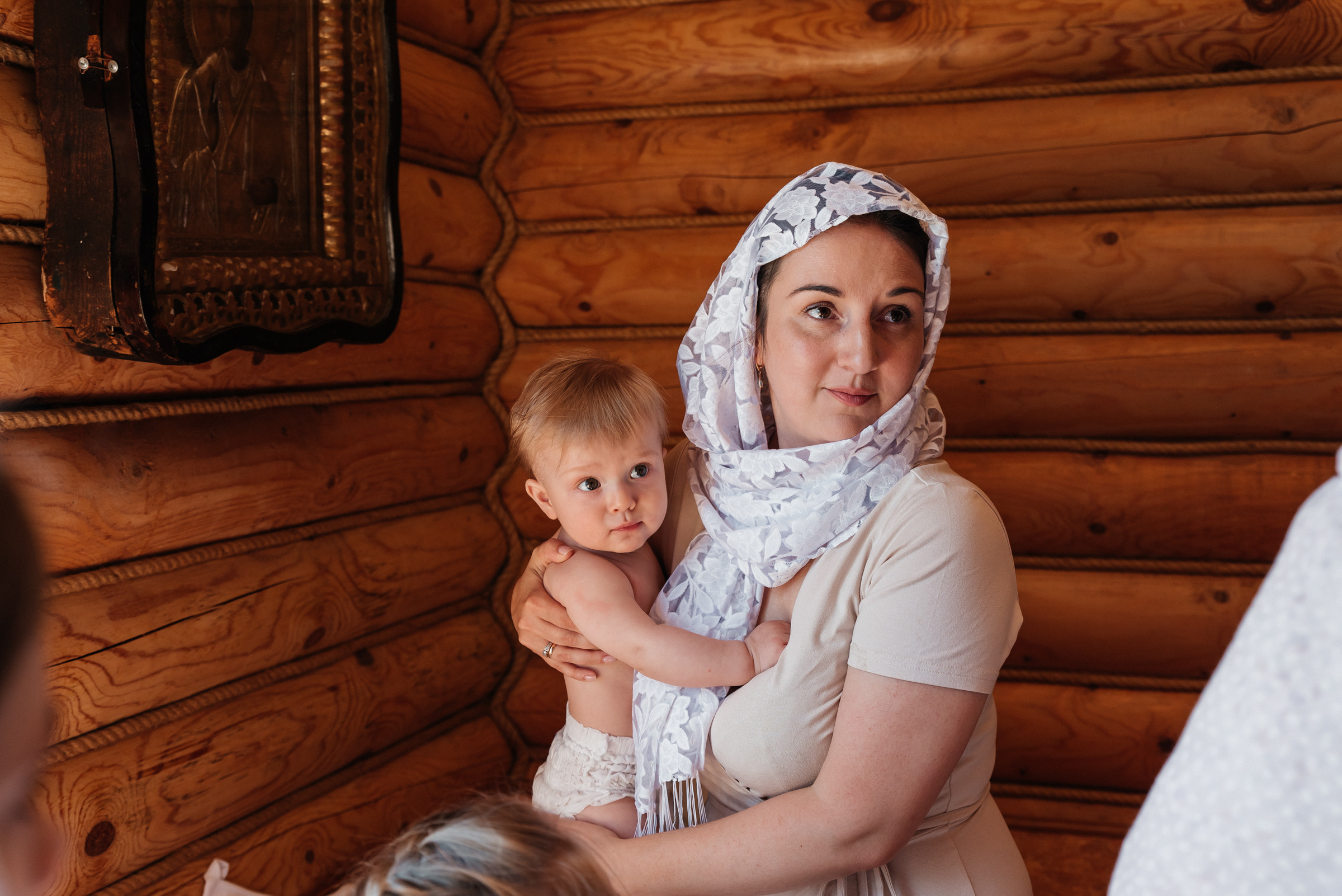 Крещение Михаила. Свадебный и семейный фотограф в Туле Анастасия Чаликова