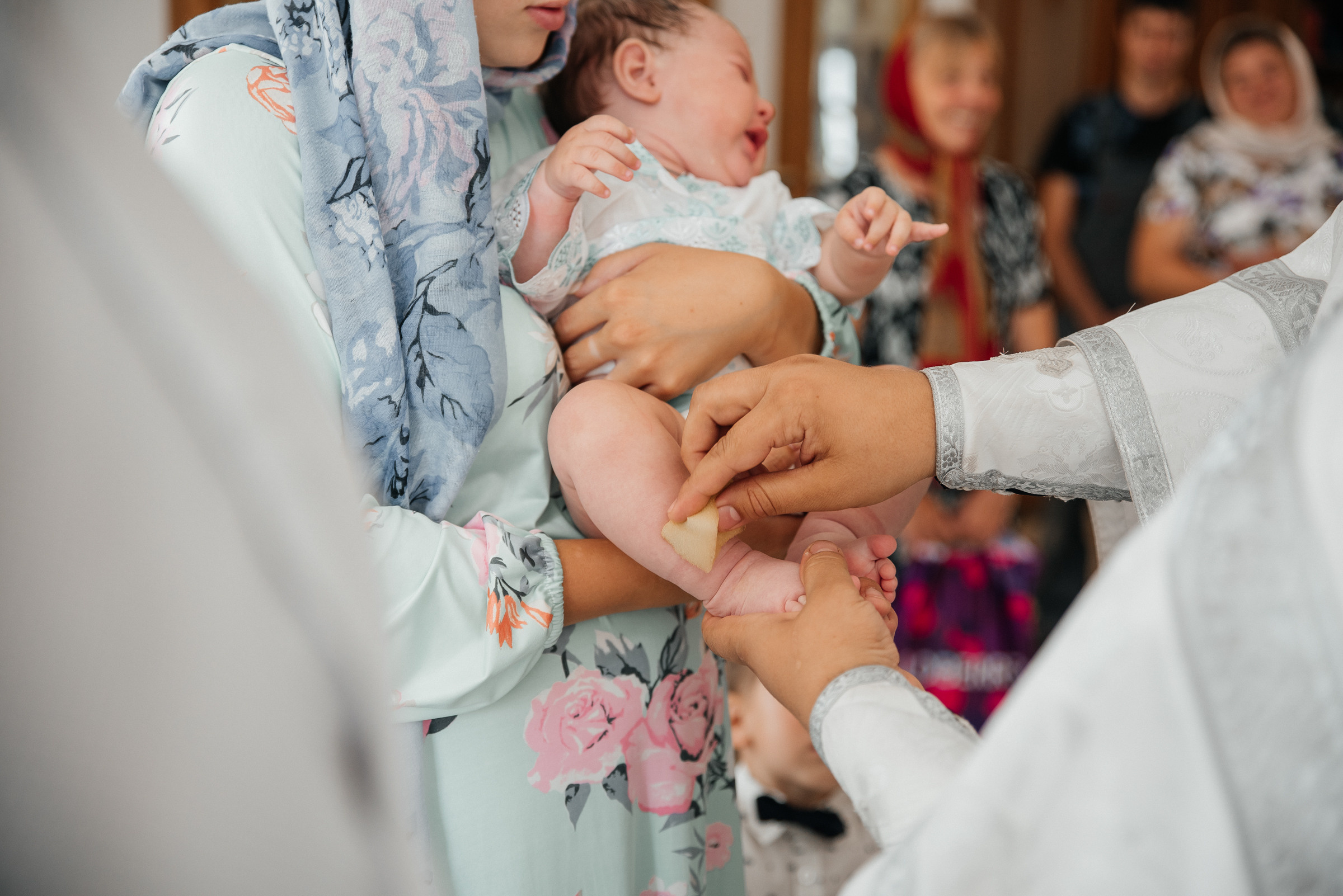 Крещение Романа. Свадебный и семейный фотограф в Туле Анастасия Чаликова