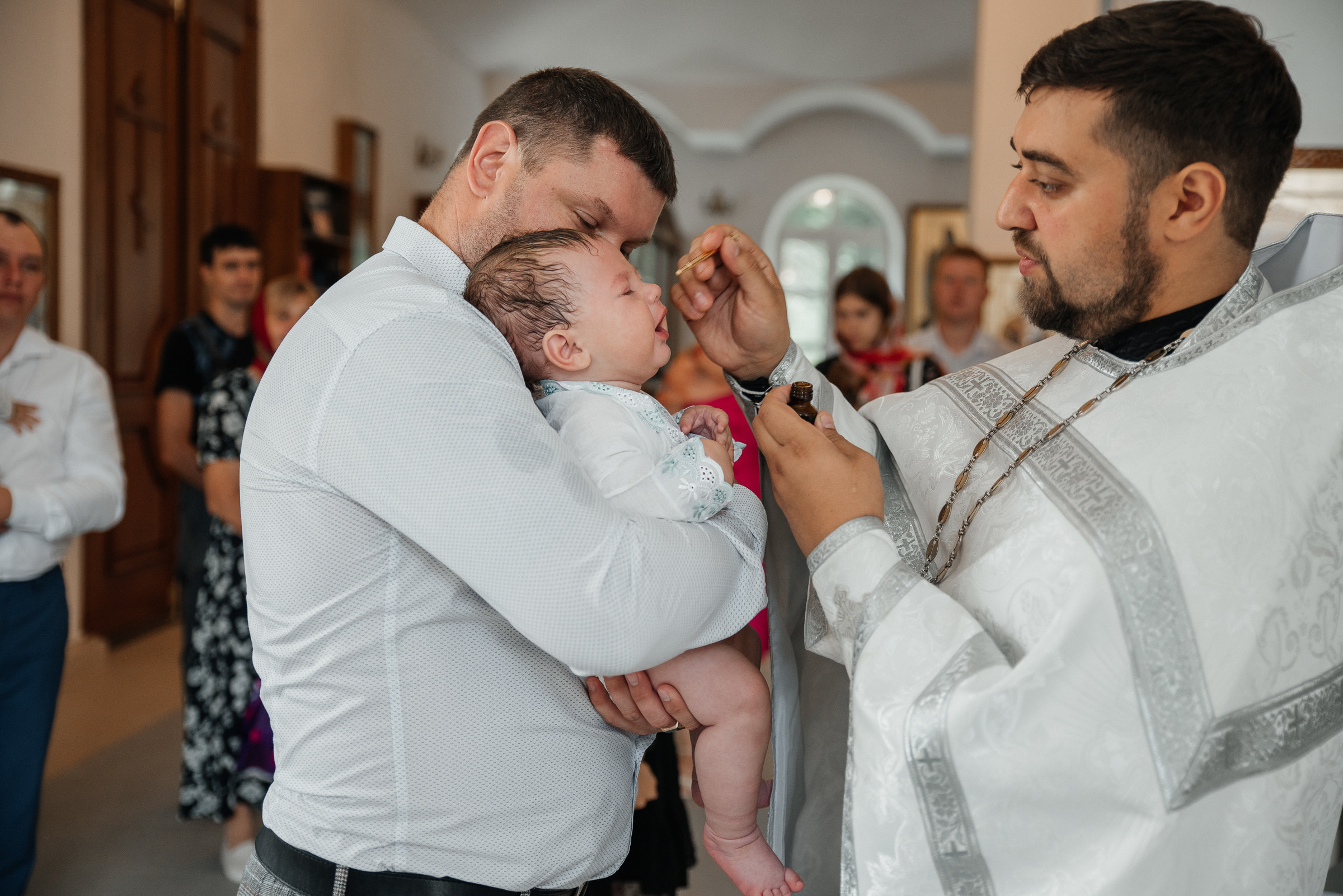 Крещение Романа. Свадебный и семейный фотограф в Туле Анастасия Чаликова