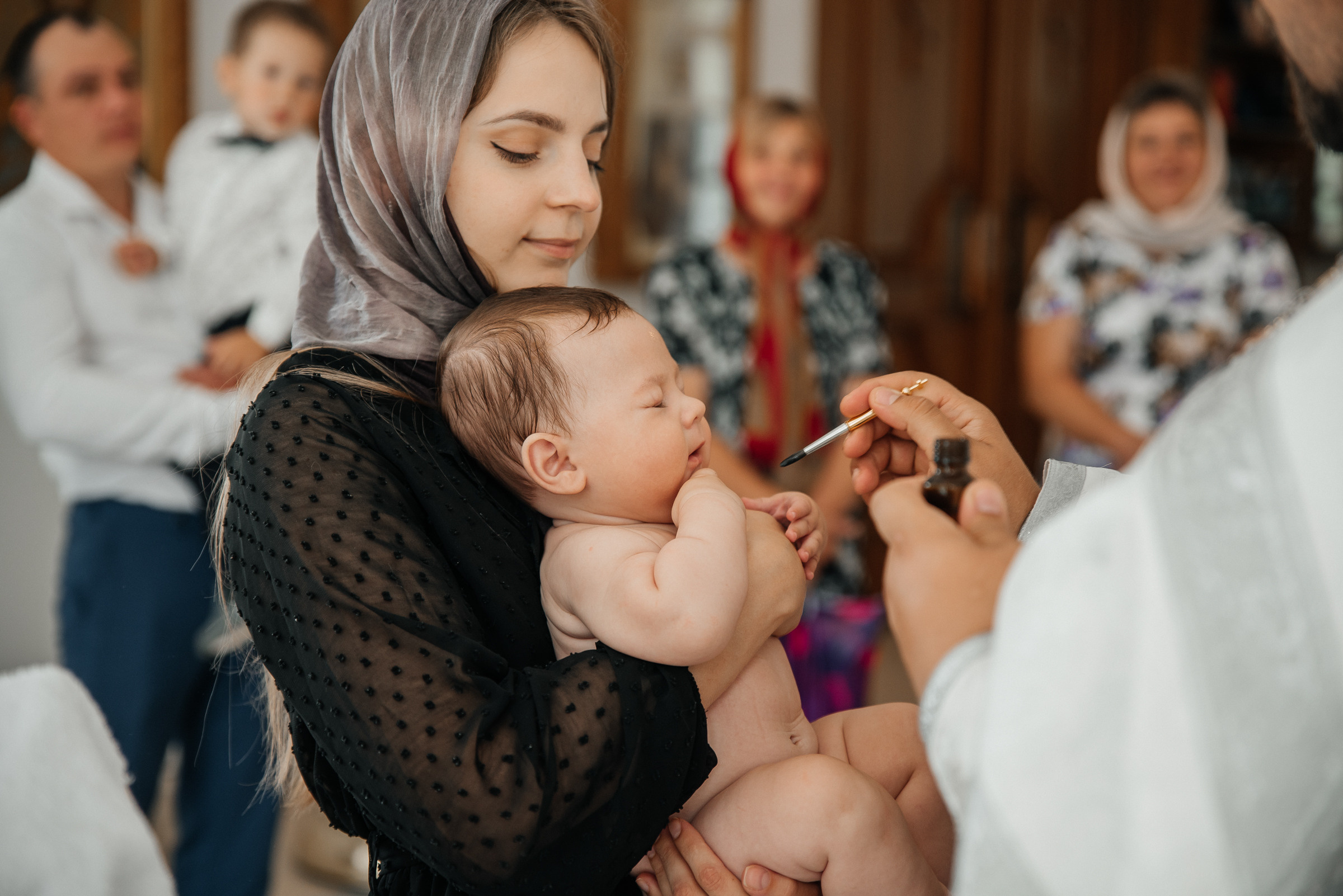 Крещение Романа. Свадебный и семейный фотограф в Туле Анастасия Чаликова