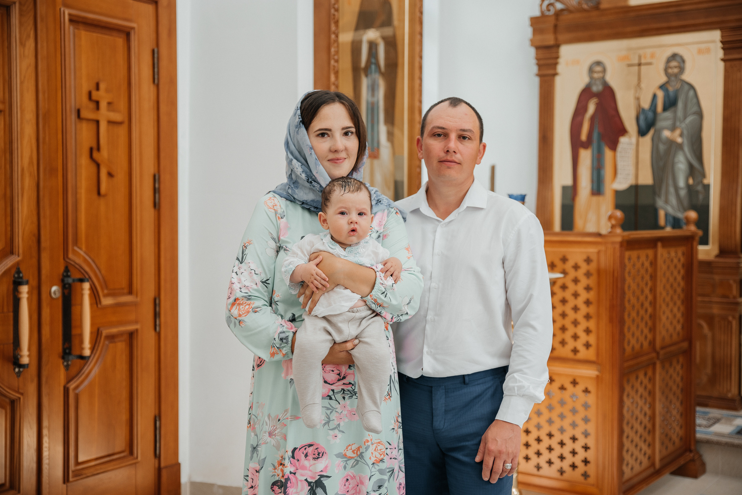 Крещение Романа. Свадебный и семейный фотограф в Туле Анастасия Чаликова