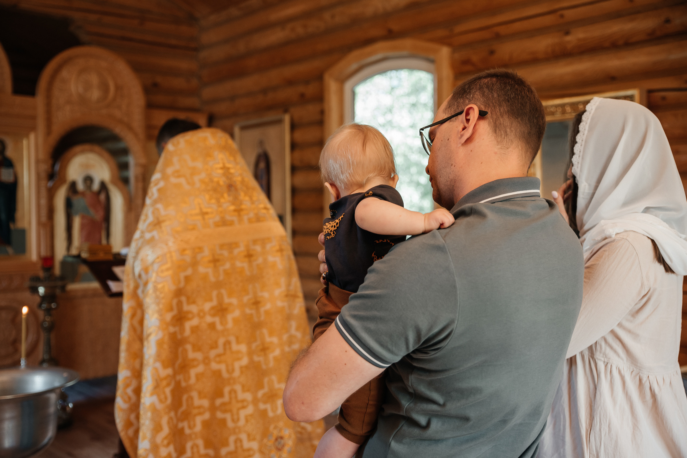 Крещение Михаила. Свадебный и семейный фотограф в Туле Анастасия Чаликова