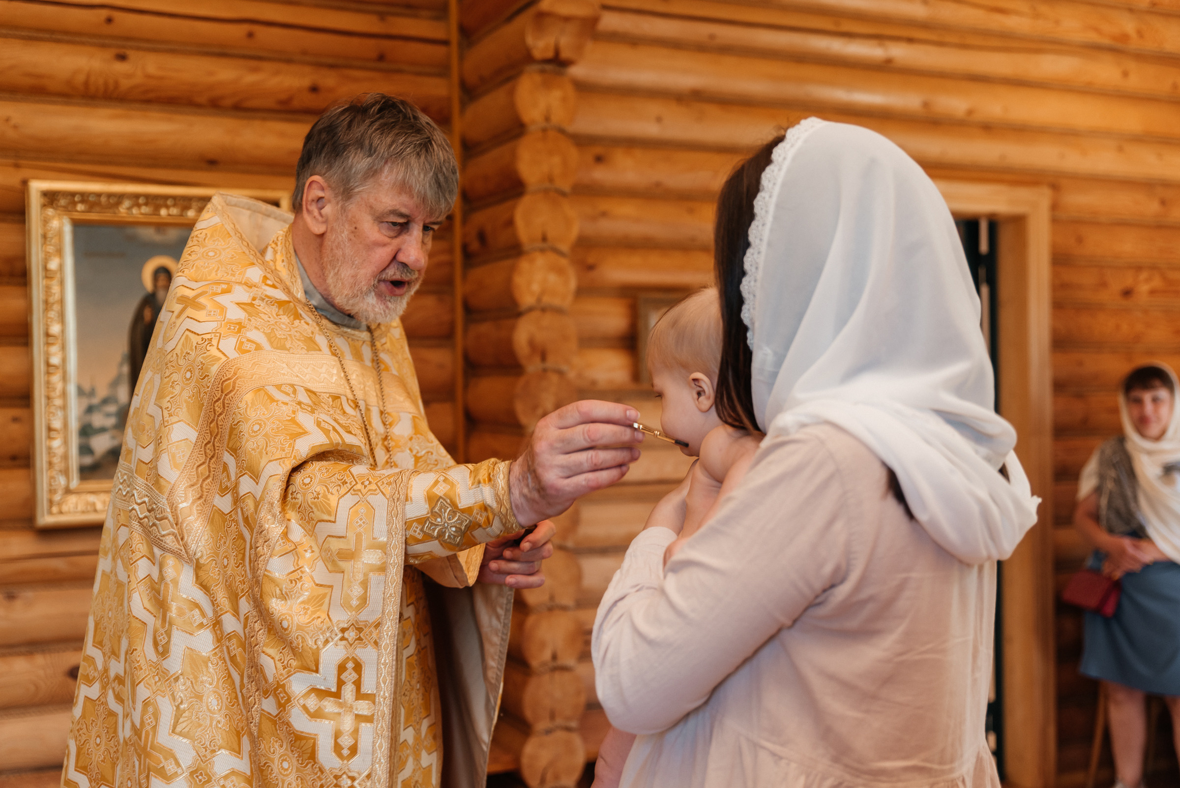 Крещение Михаила. Свадебный и семейный фотограф в Туле Анастасия Чаликова