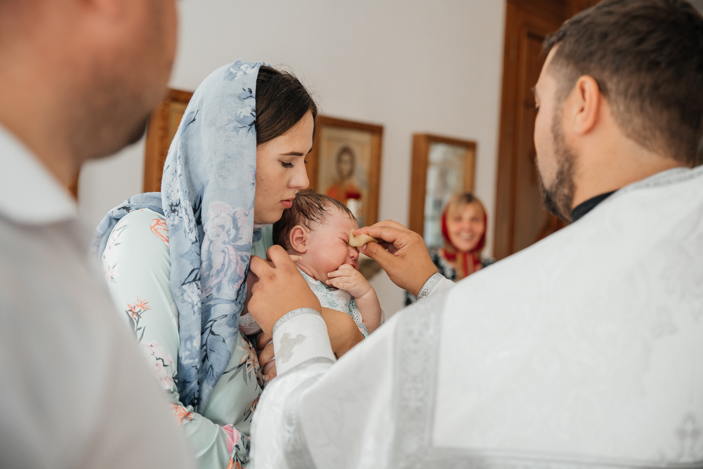 Крещение Романа. Свадебный и семейный фотограф в Туле Анастасия Чаликова