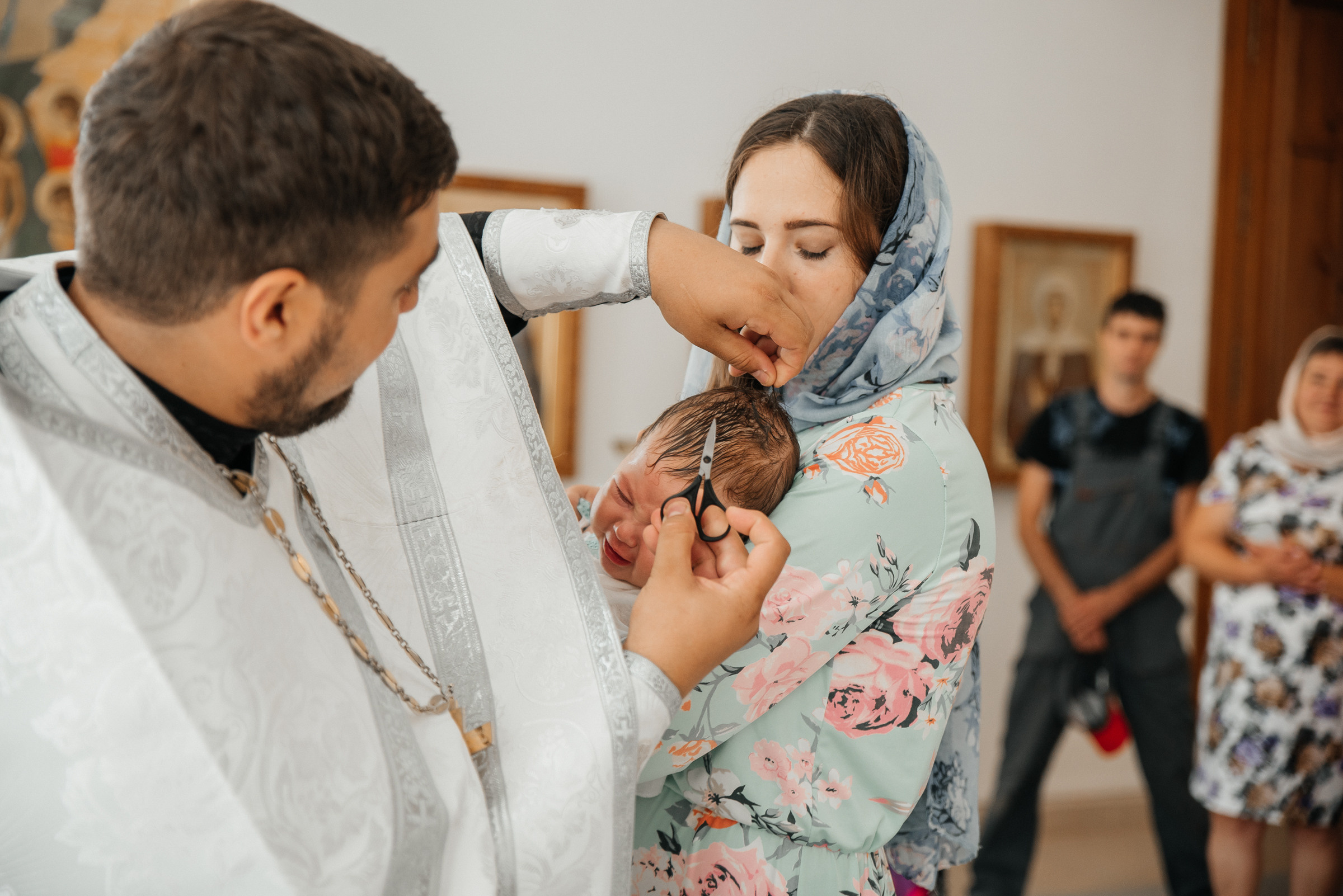 Крещение Романа. Свадебный и семейный фотограф в Туле Анастасия Чаликова