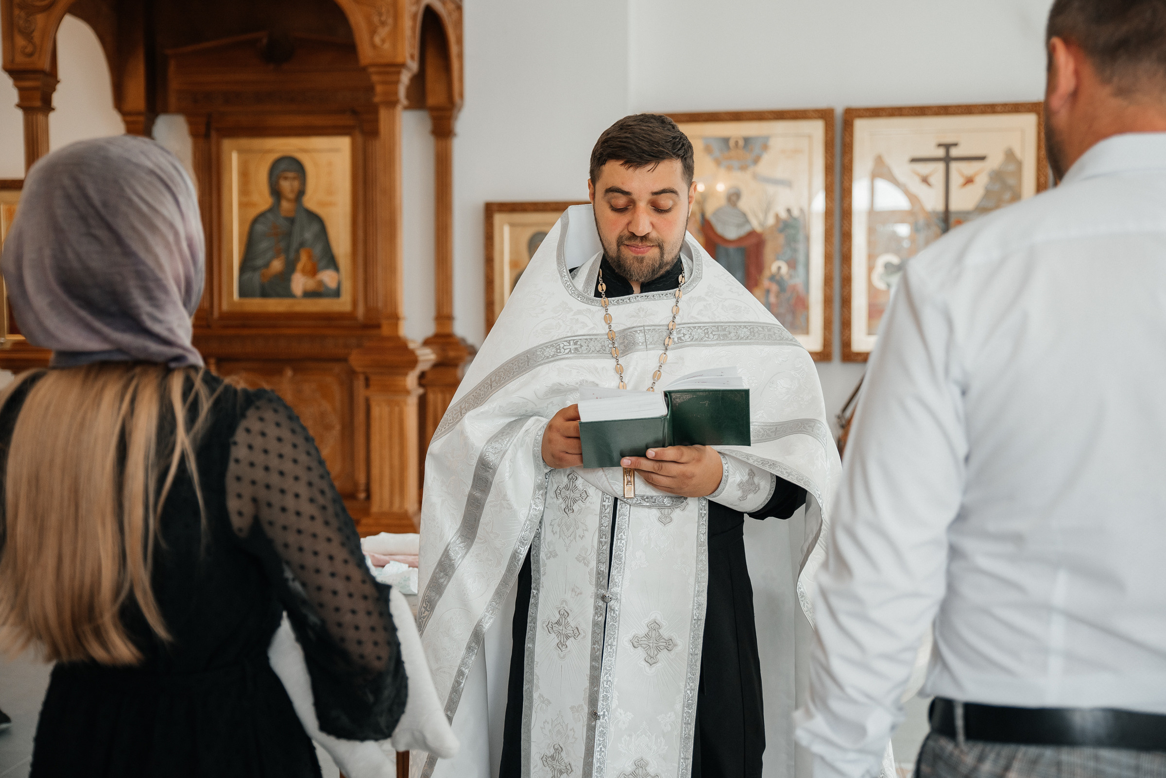 Крещение Романа. Свадебный и семейный фотограф в Туле Анастасия Чаликова