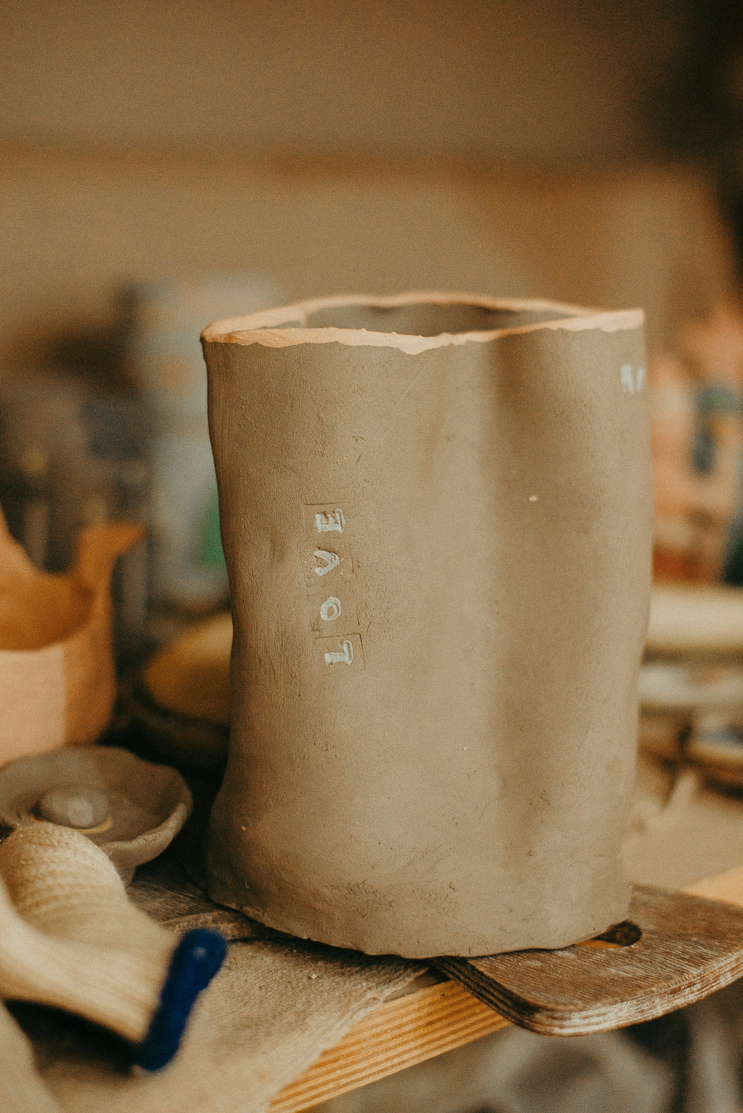 Троицкие в гончарной мастерской. Семейный и детский фотограф Иваново Ксения Азаренкова