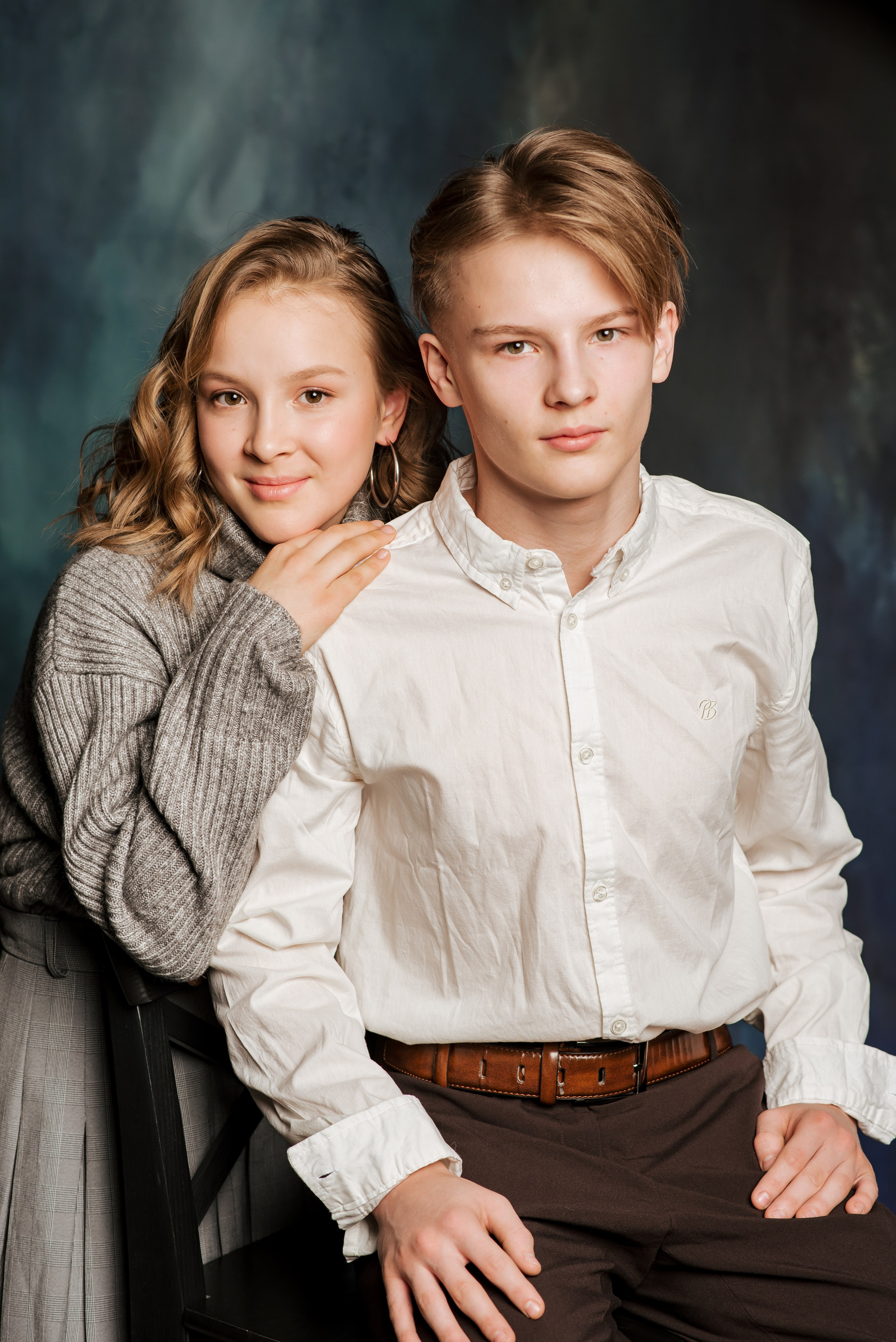 Портретная съёмка Злата и Степан