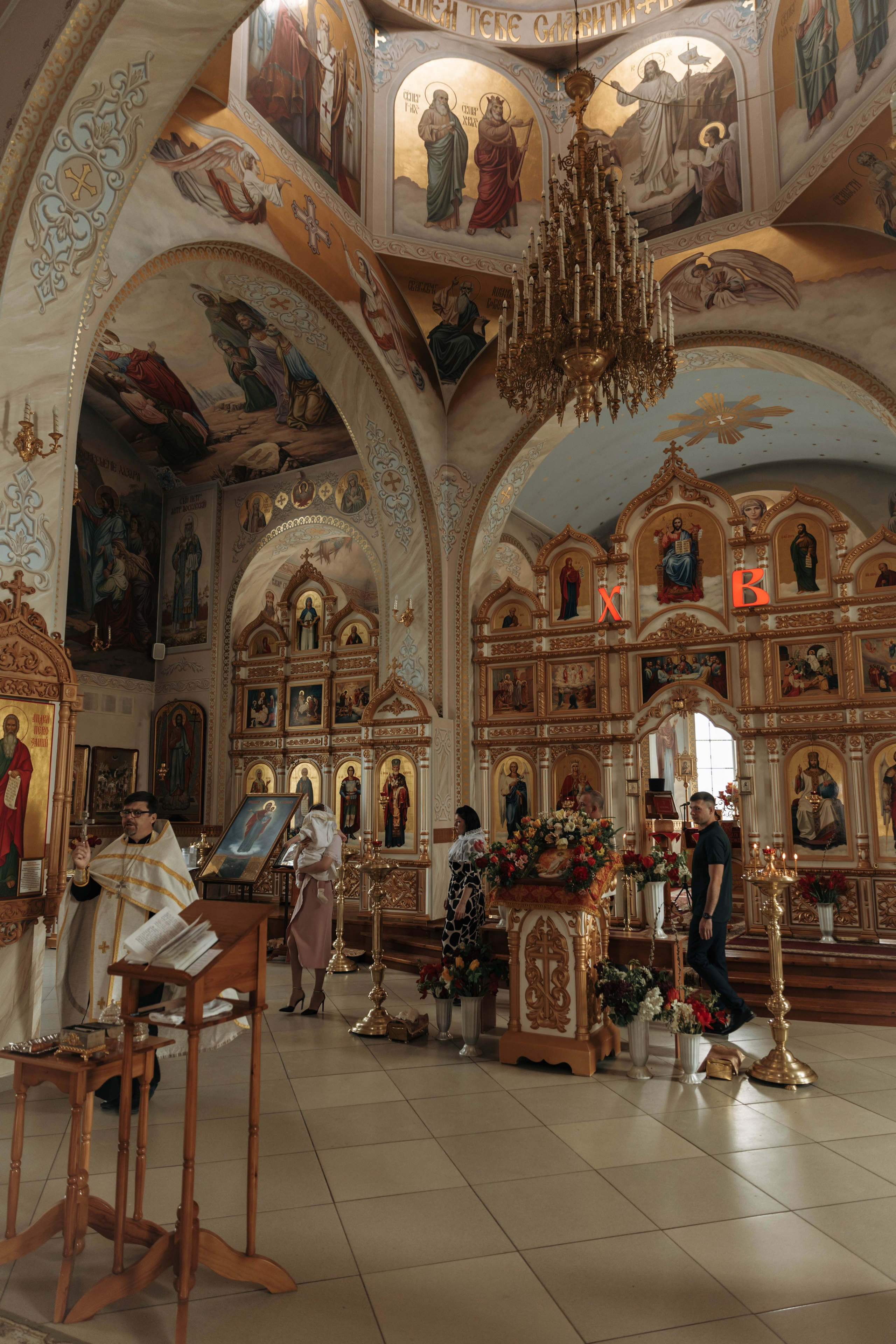 Таинство Крещения Даниила. Фотограф Сальск Катерина