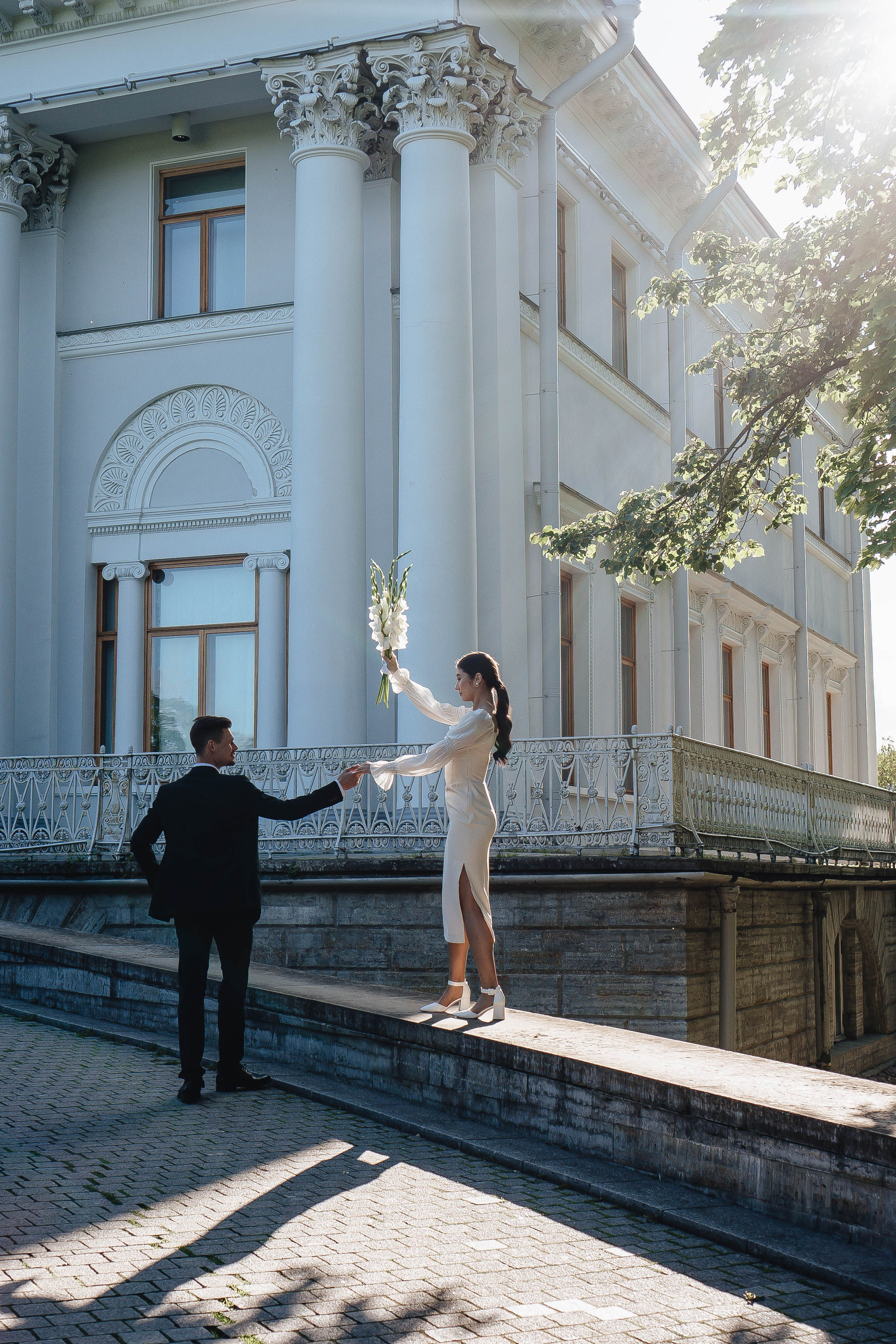 СВАДЕБНАЯ СЬЕМКА НА РАССВЕТЕ НА ЕЛАГИНОМ ОСТОРОВЕ. Профессиональный фотограф, Санкт-Петербург — Виктория Богомолова