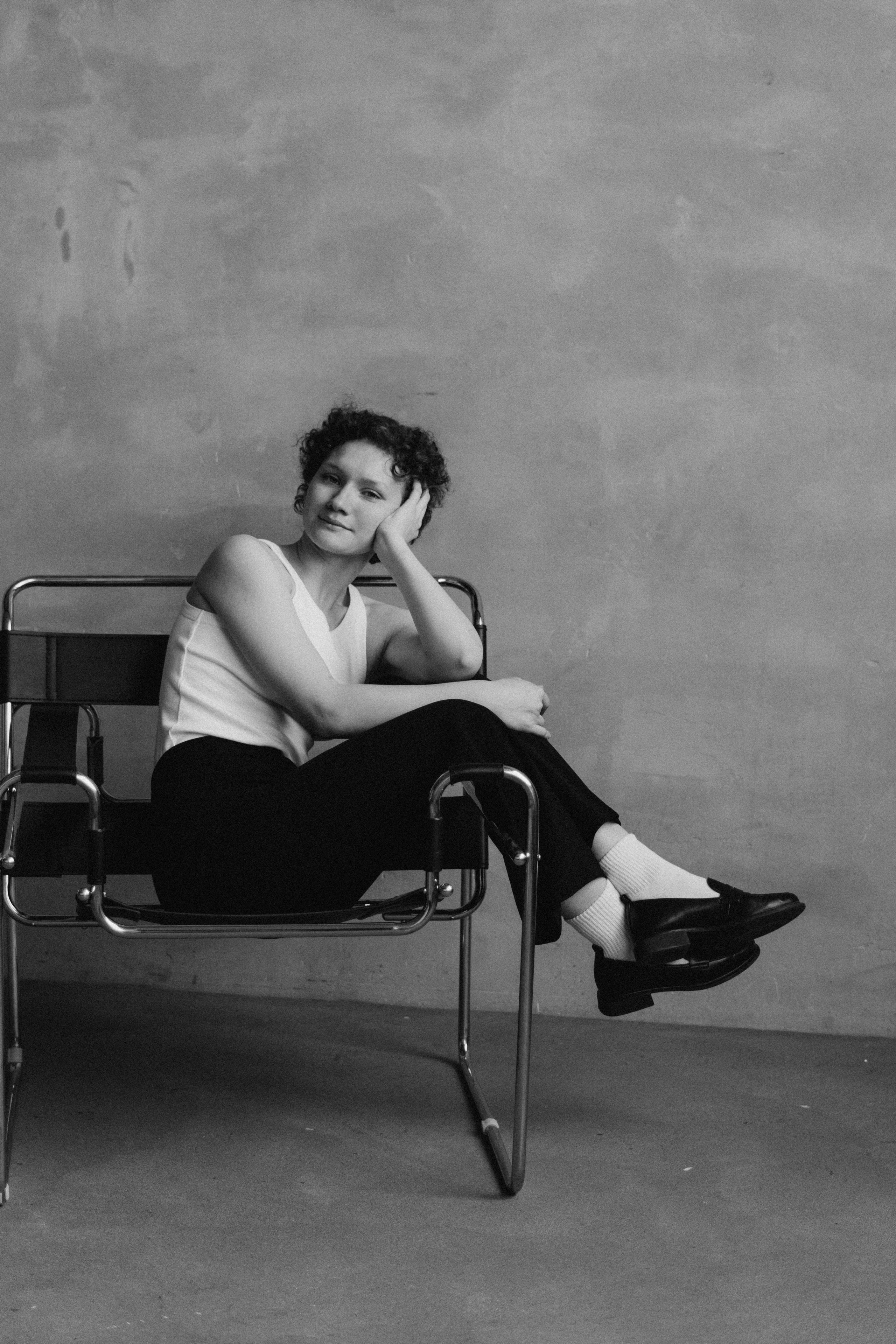 Ольга Рогова. Съемка в студии для актерского портфолио. Портретный фотограф Дарья Бахматова | Нижний Новгород