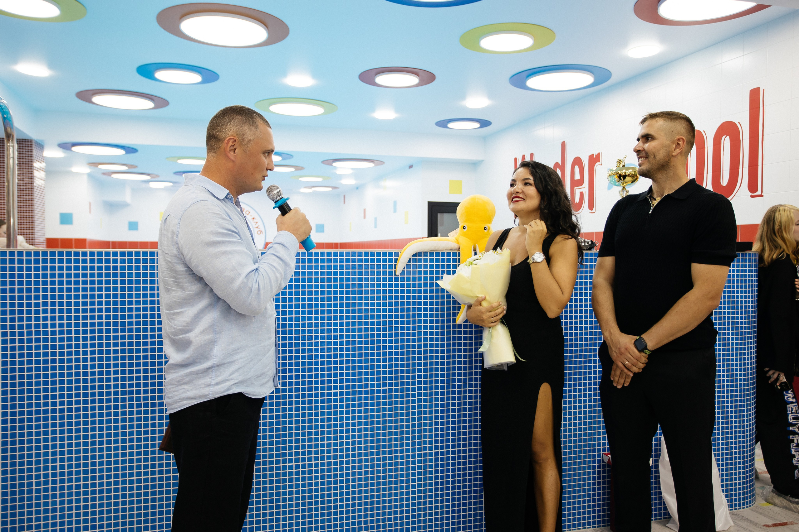 Открытие бассейна. Фотограф в Иркутске