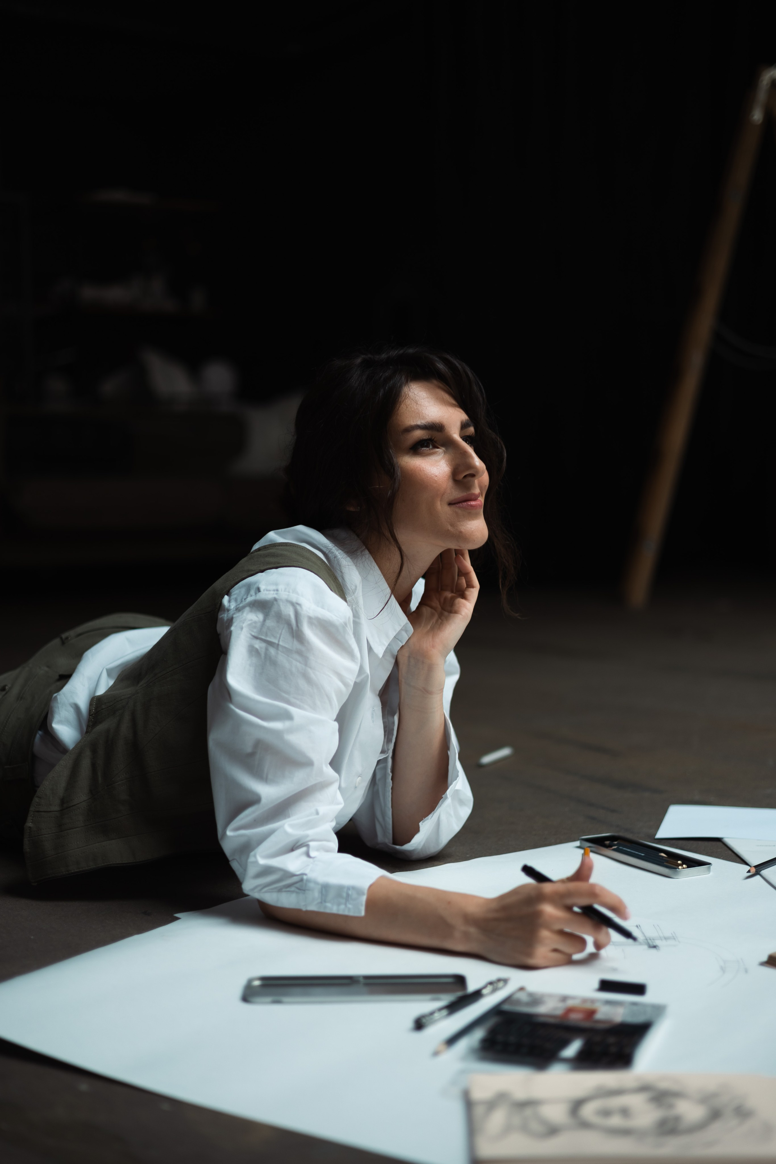 Мастерская художницы. Фотограф в Москве Дарья Гоглева