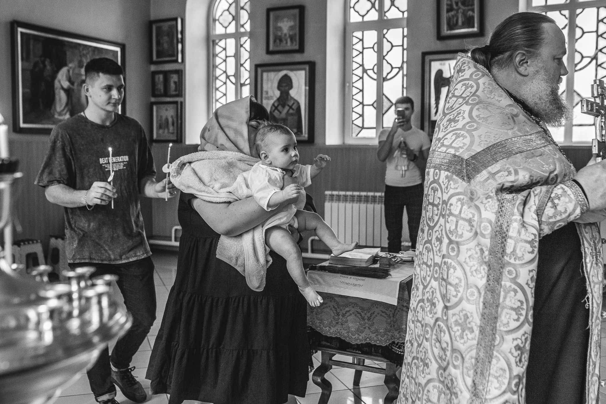 Таинство Крещения Алевтины. 23.03. Детский семейный фотограф в Абинске