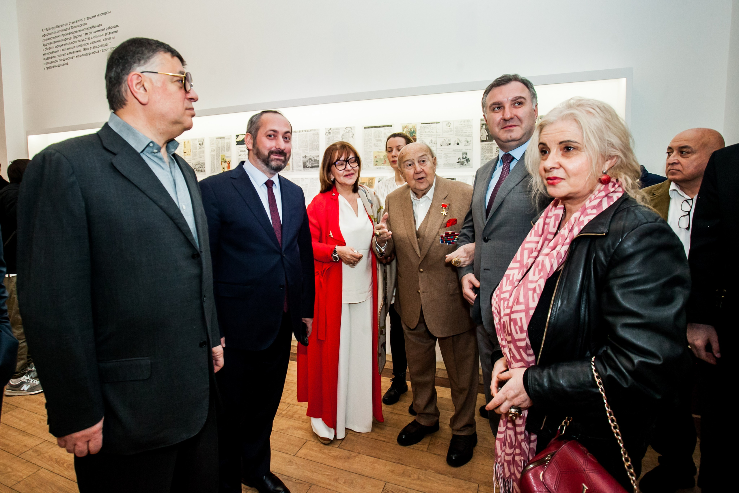 Открытие выставки Зураба Церетели. Art photographer Nino