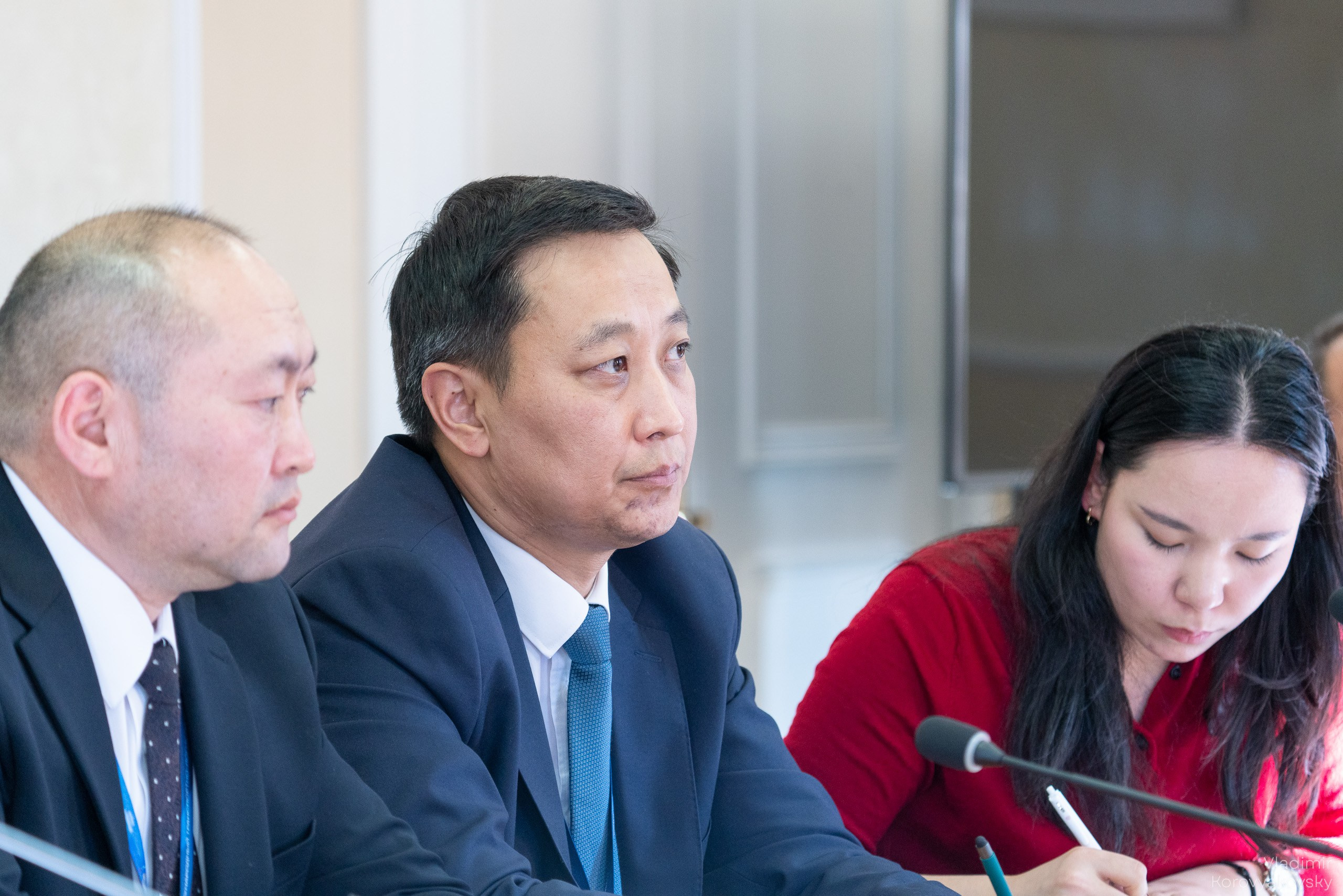 Совещание руководства ПГУПС с Делегациями Исполнительного агентства Правительства Монголии и делегацией АО «УБЖД». Фотограф Владимир Коровяковский