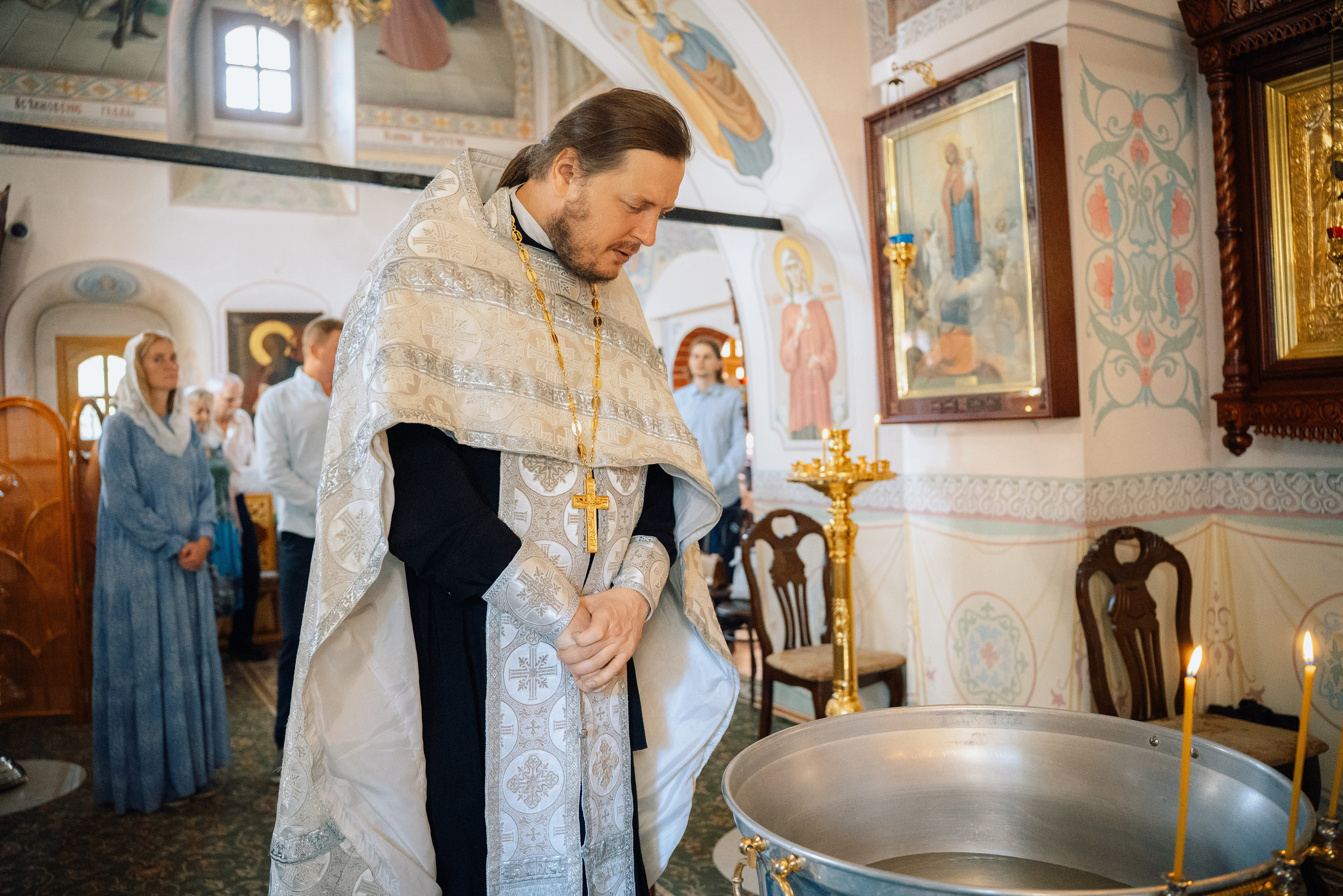 Крещение Марка. Фотограф Казакова Анастасия