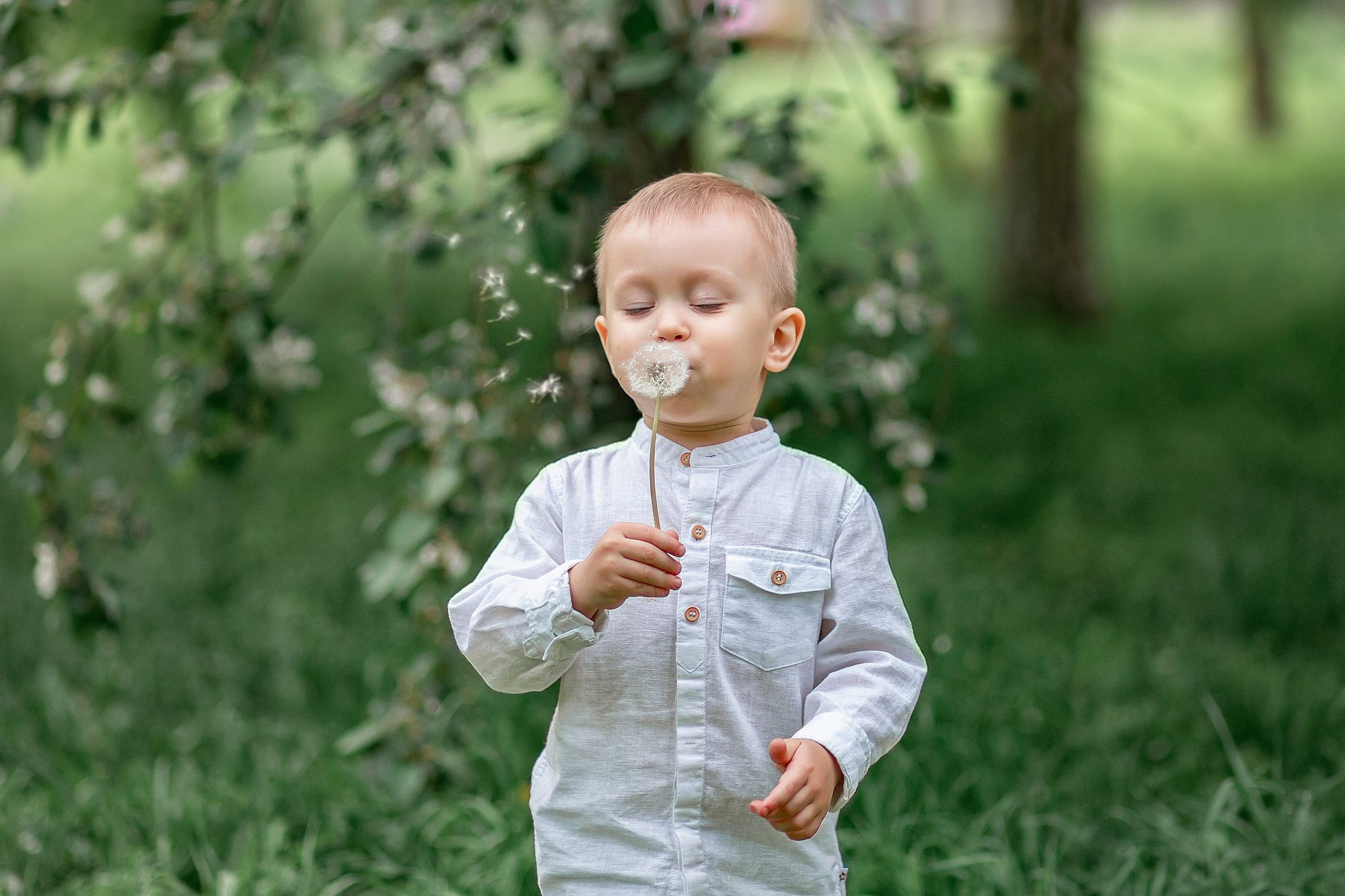 Чаепитие в саду. Детский и семейный фотограф в Красноярске Юлия Бирюкова