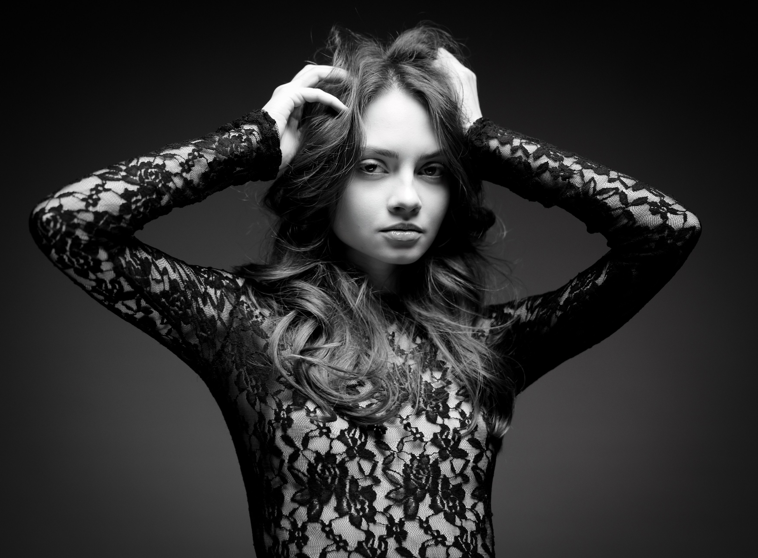 Karina. Studio shooting. Personal website of photographer Dmitry Raikin