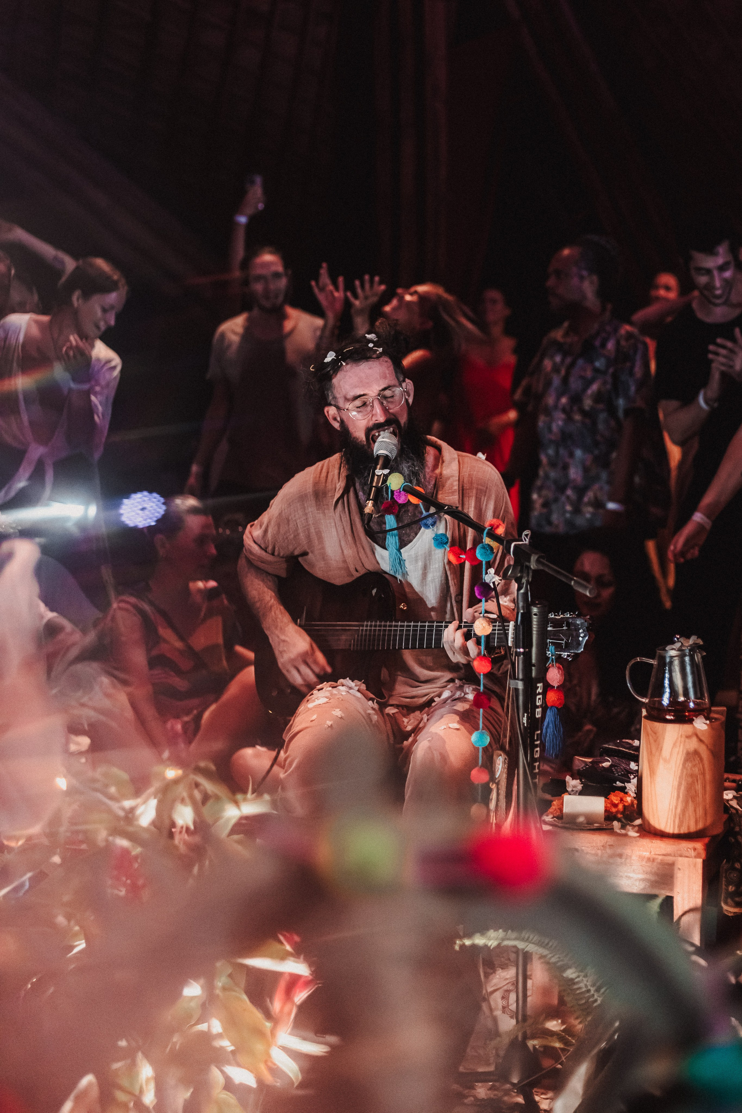 Hanuman Project kirtan at Alchemy march. Mariam Bagdasaryan