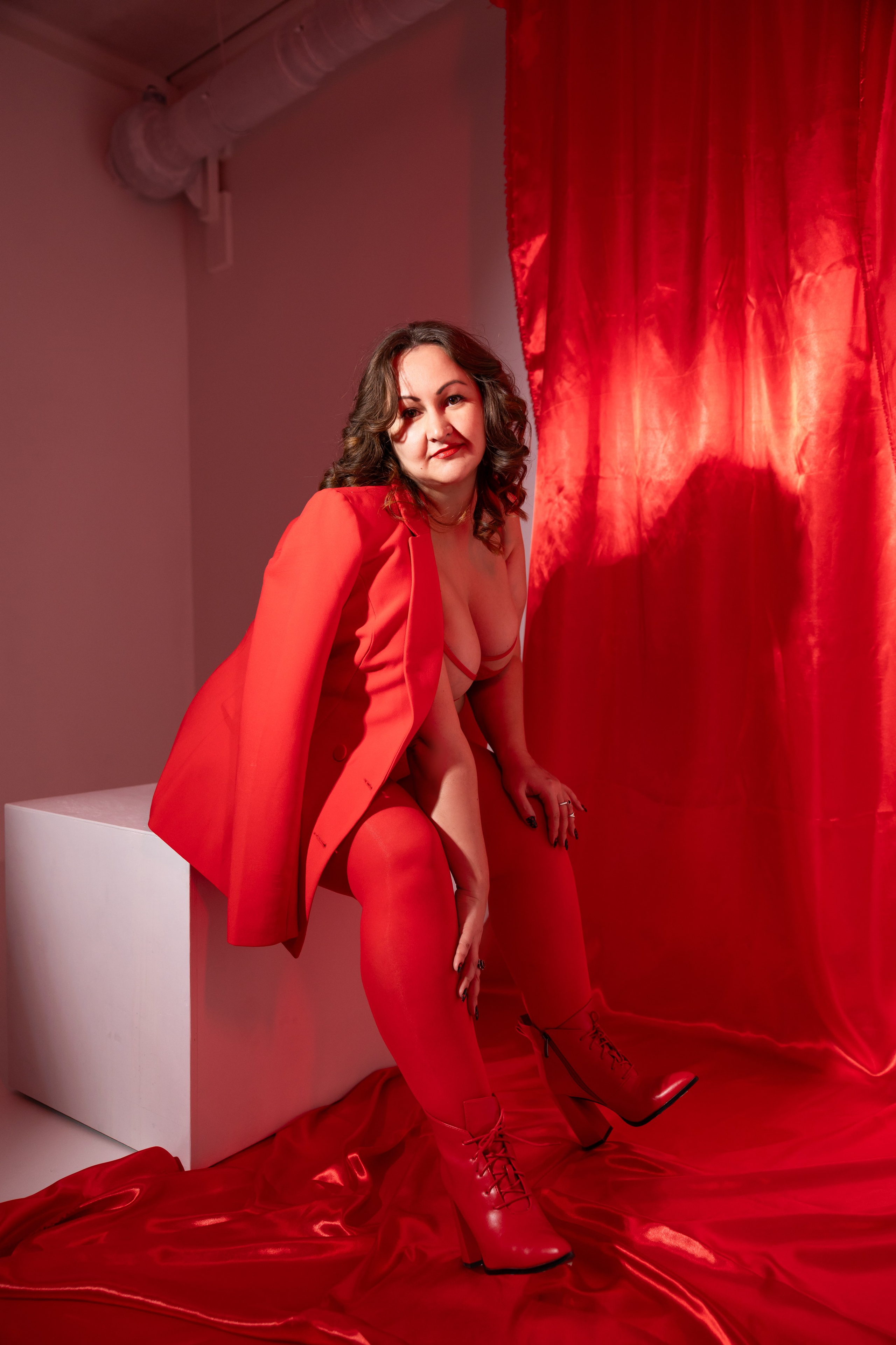 Фотодень «Девушка в красном». Семейный и детский фотограф г. Москва Супрунова Кристина