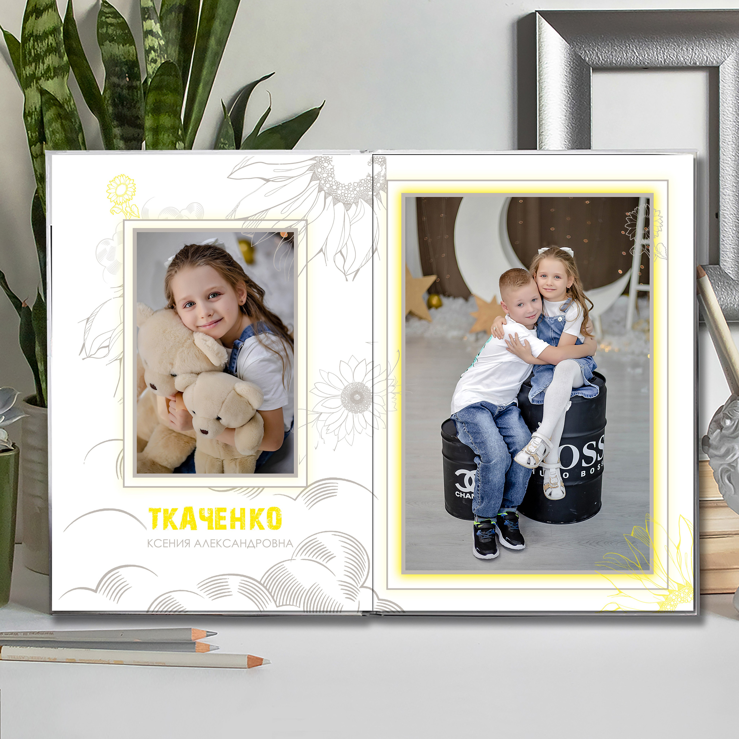 Выпускной альбом детского сада (Дизайн № 105). Современные Выпускные Альбомы в Ростове-на-Дону