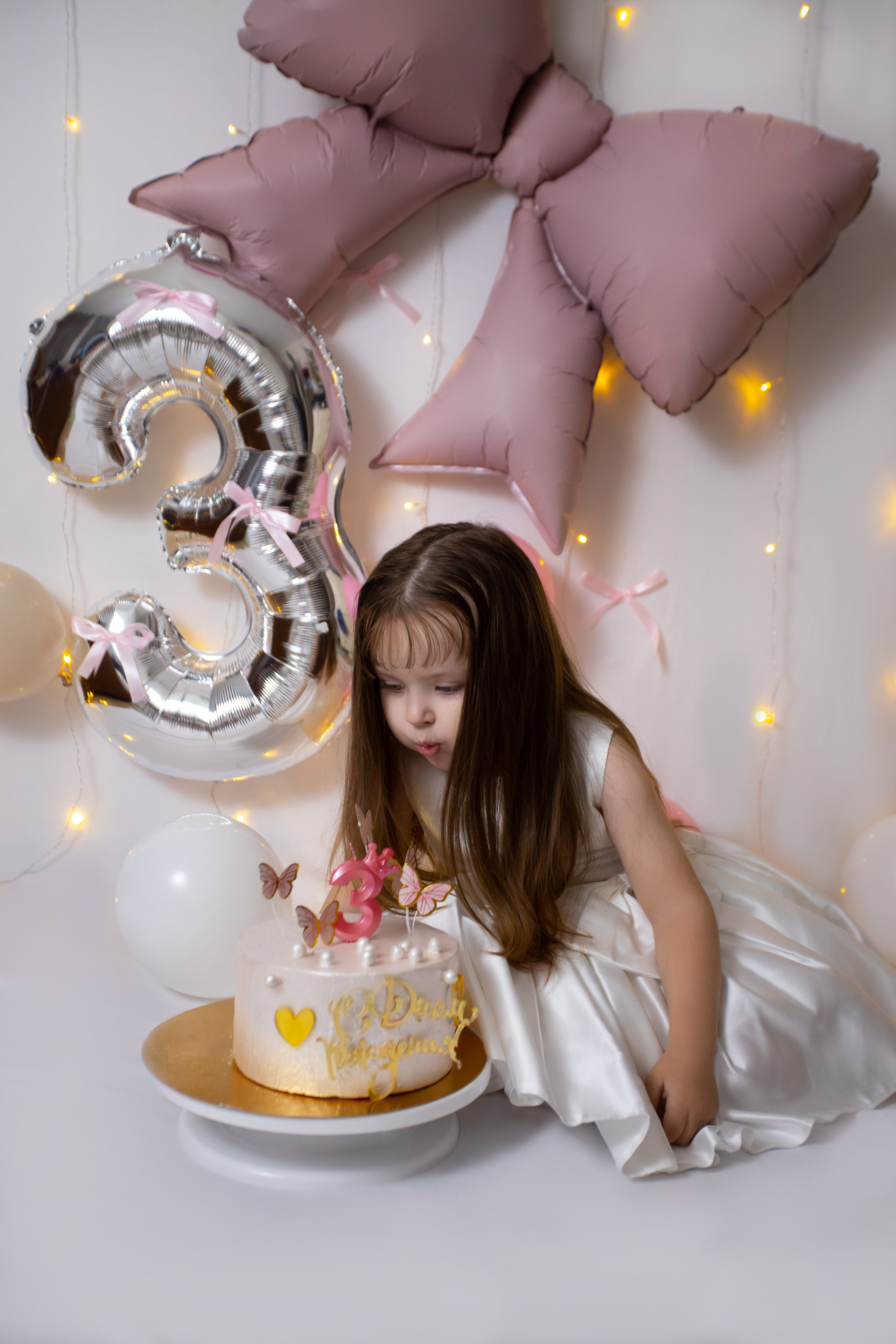 День рождения! 3 года. Фотограф новорожденных Химки, Красногорск, Мытищи и Москва Елена Третьяк