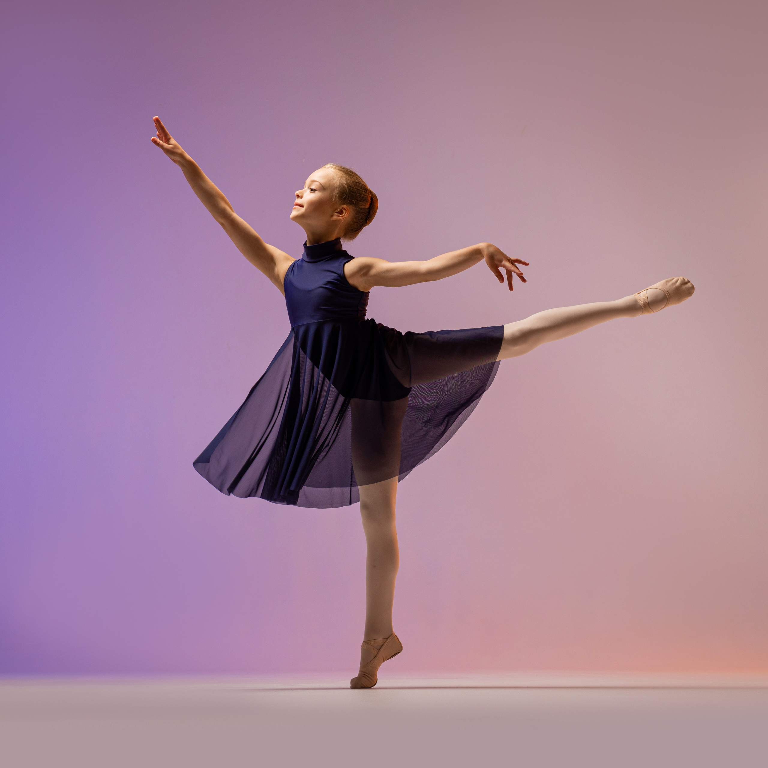Балетная съёмка на белой циклораме и фонах. Балетный фотограф Алина Ханько — Душа Балета