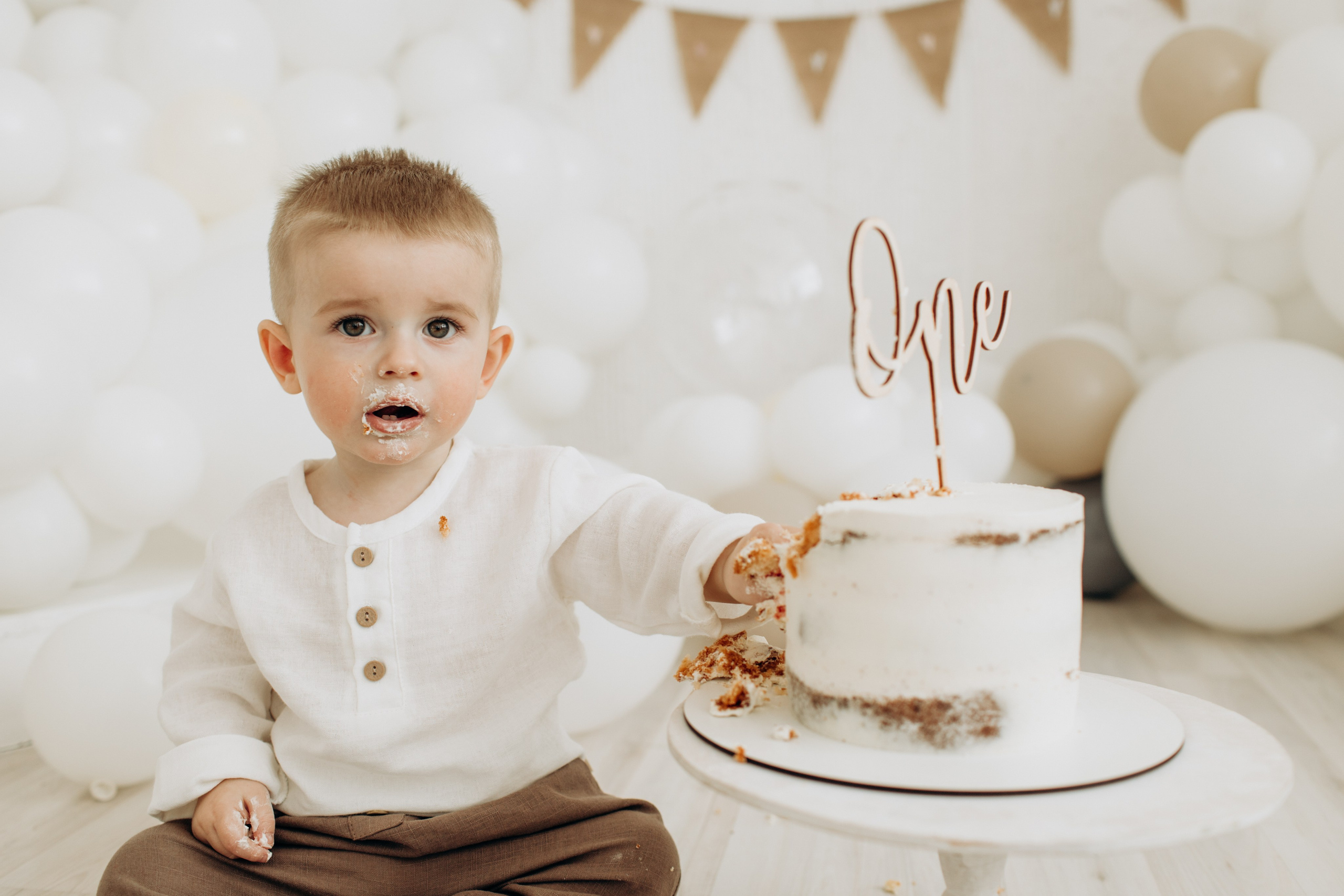 Годик стандарт. Newborn Фотограф в Твери