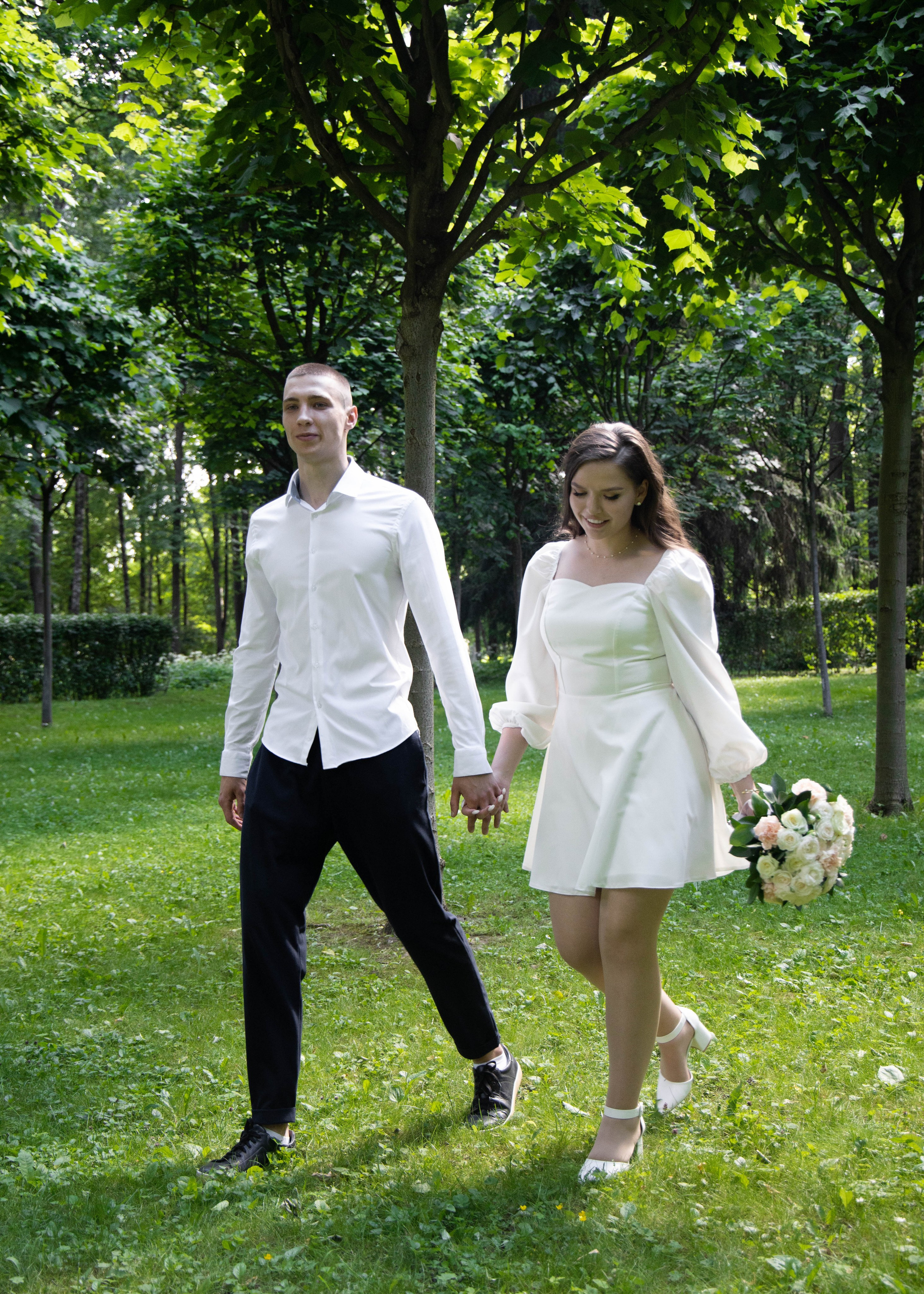 Свадьба ЗАГС+прогулка. Фотосессия новорожденных в Москве и Московской области