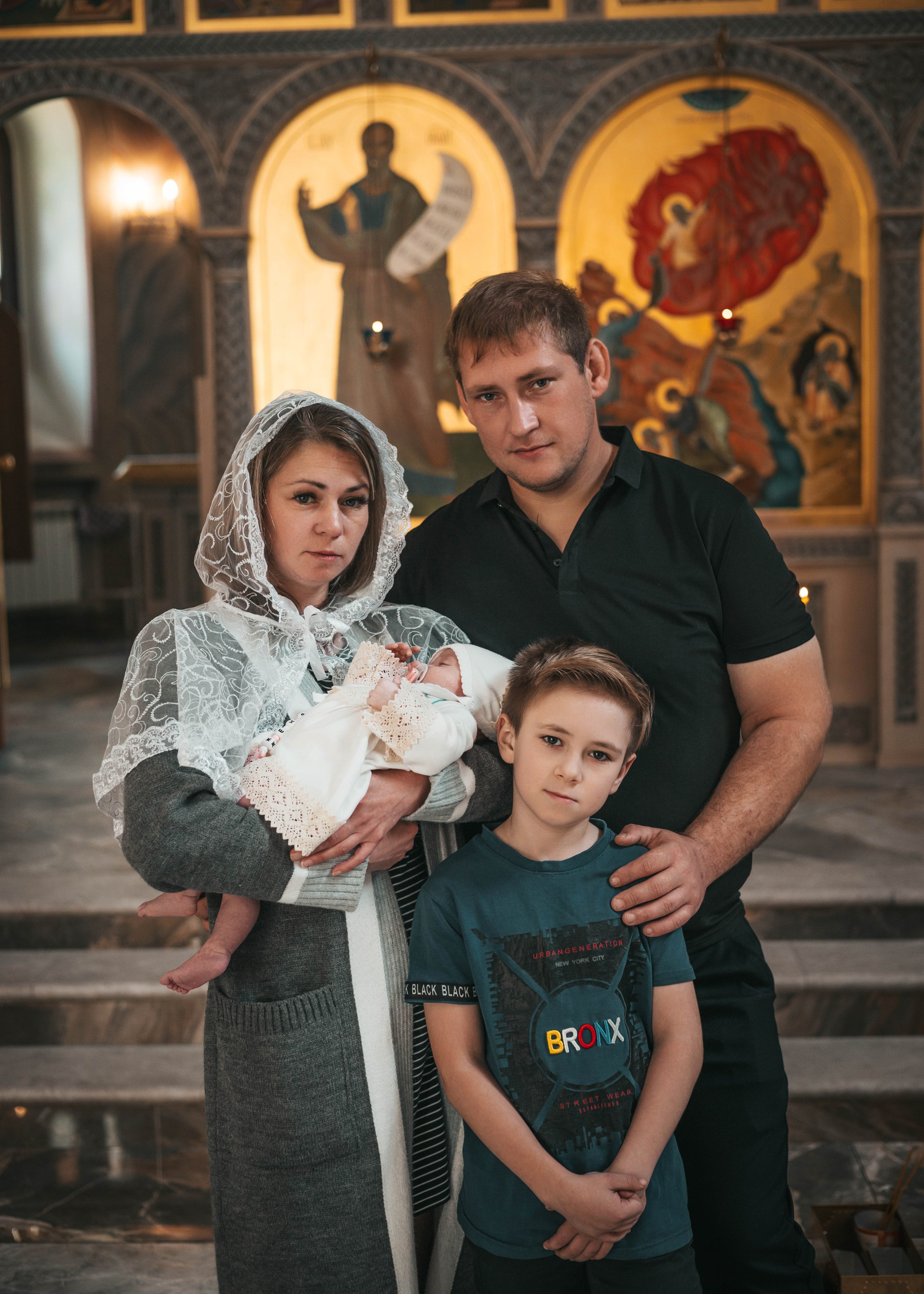 КРЕЩЕНИЕ. Фотосессия новорожденных в Москве и Московской области