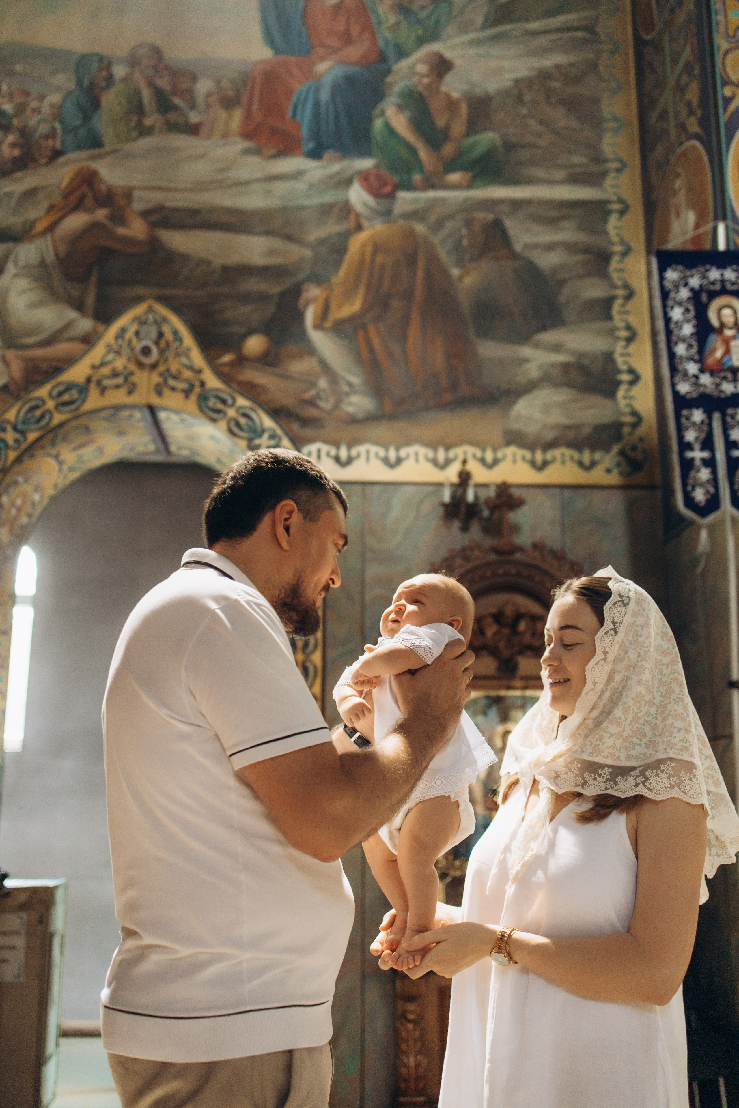 Крещение Ивана. Самый теплый фотограф в Краснодаре Рябоконь Ксения