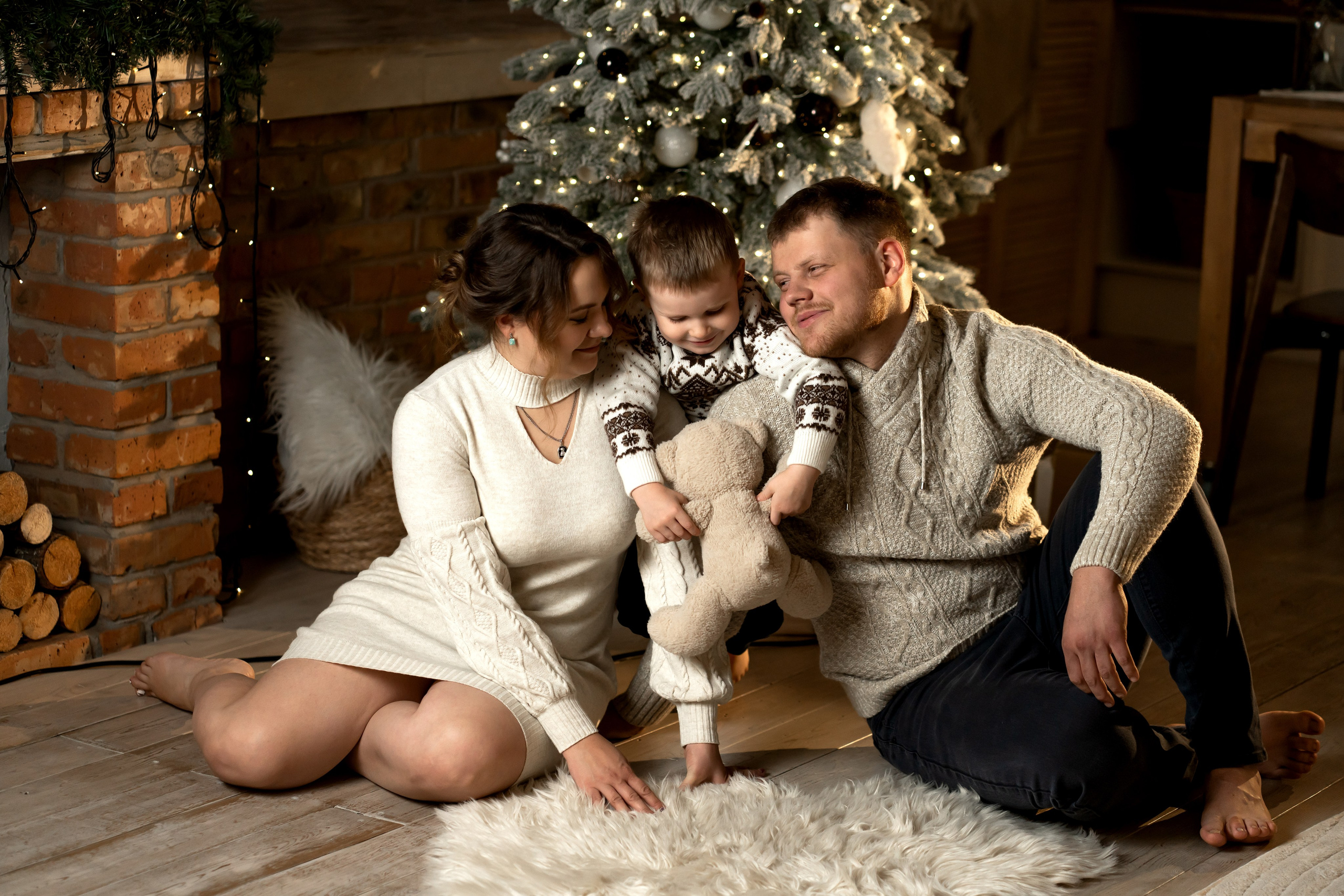 Новогоднее чудо для Гриши, Любы и Николая. Фотограф в Красноярске. Юлия Чаушанская