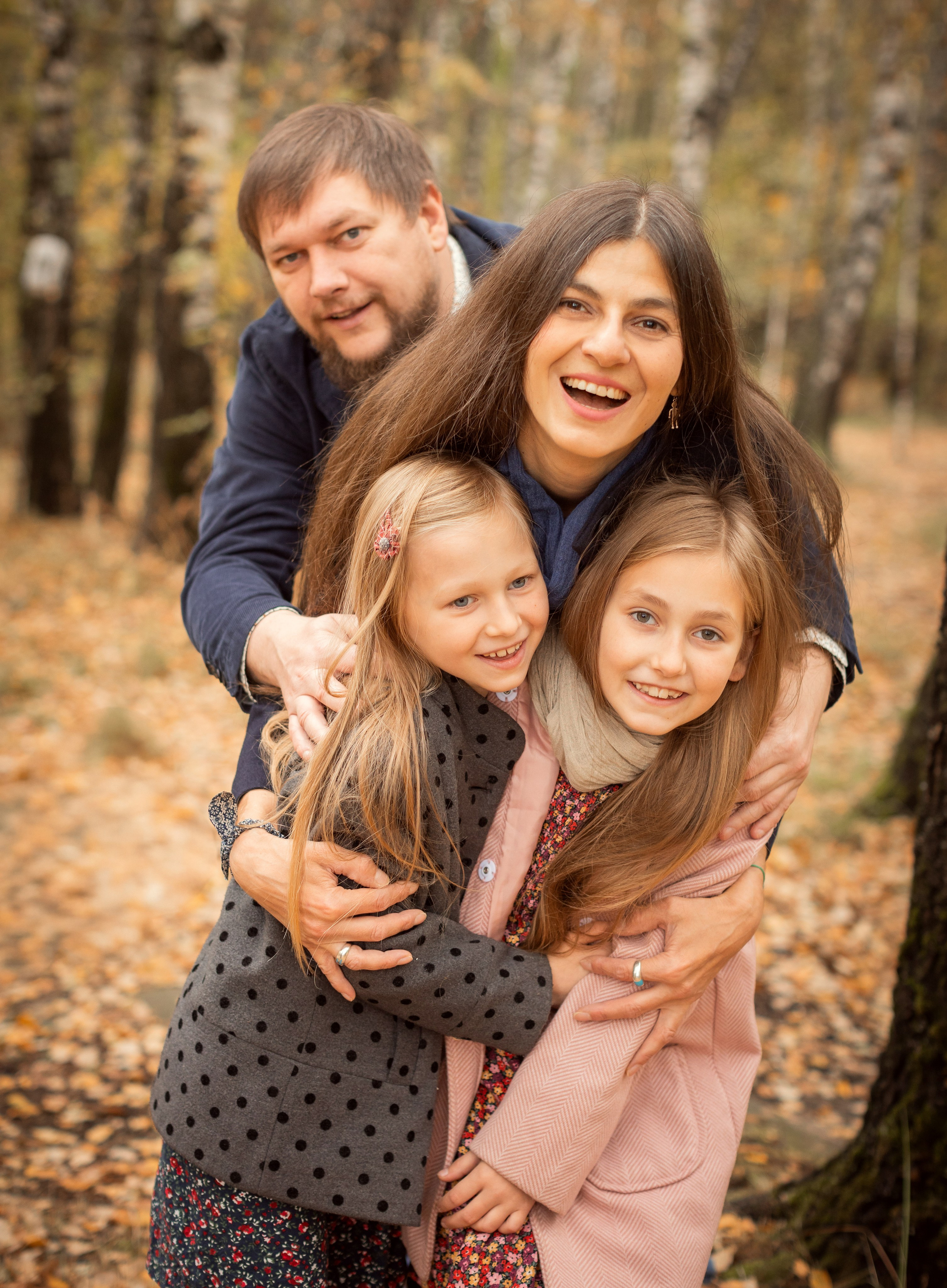 Осенняя прогулка. Детский и семейный фотограф Зоя Павкина