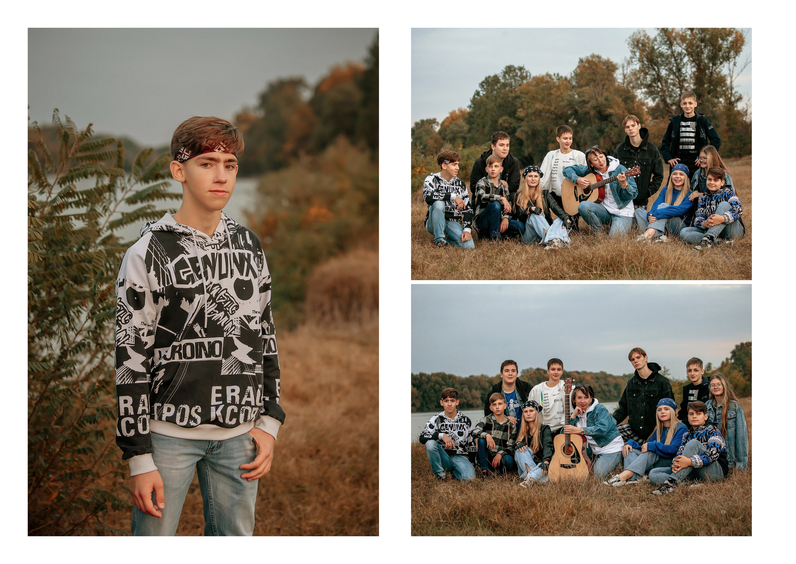 Старшая школа: альбом на 7 разворотов. Школьный фотограф в Краснодаре Дидик Ольга