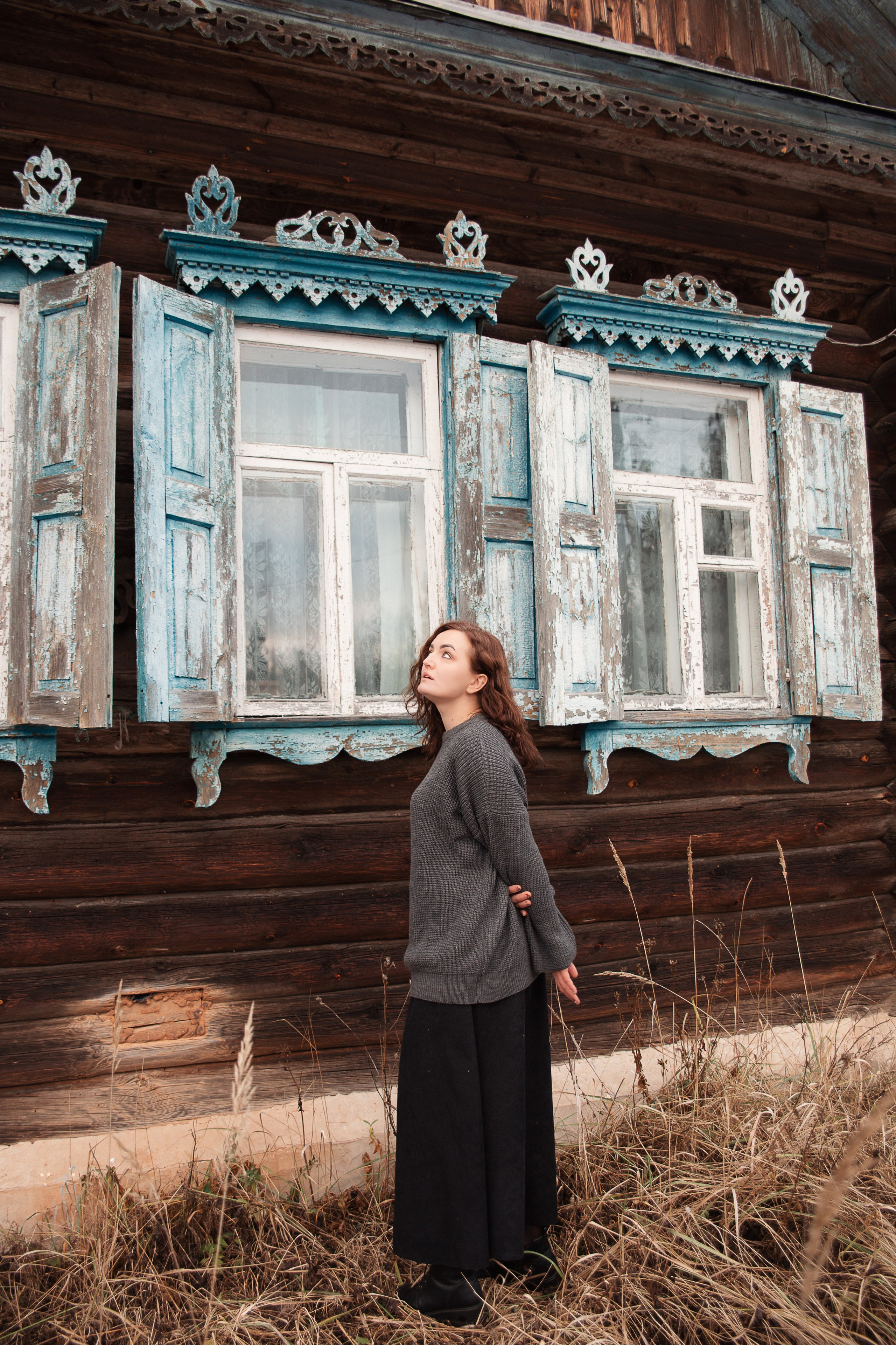 Фотосессия Ксении. Между осенью и зимой. Детский и семейный фотограф в Твери Анастасия Соловьева